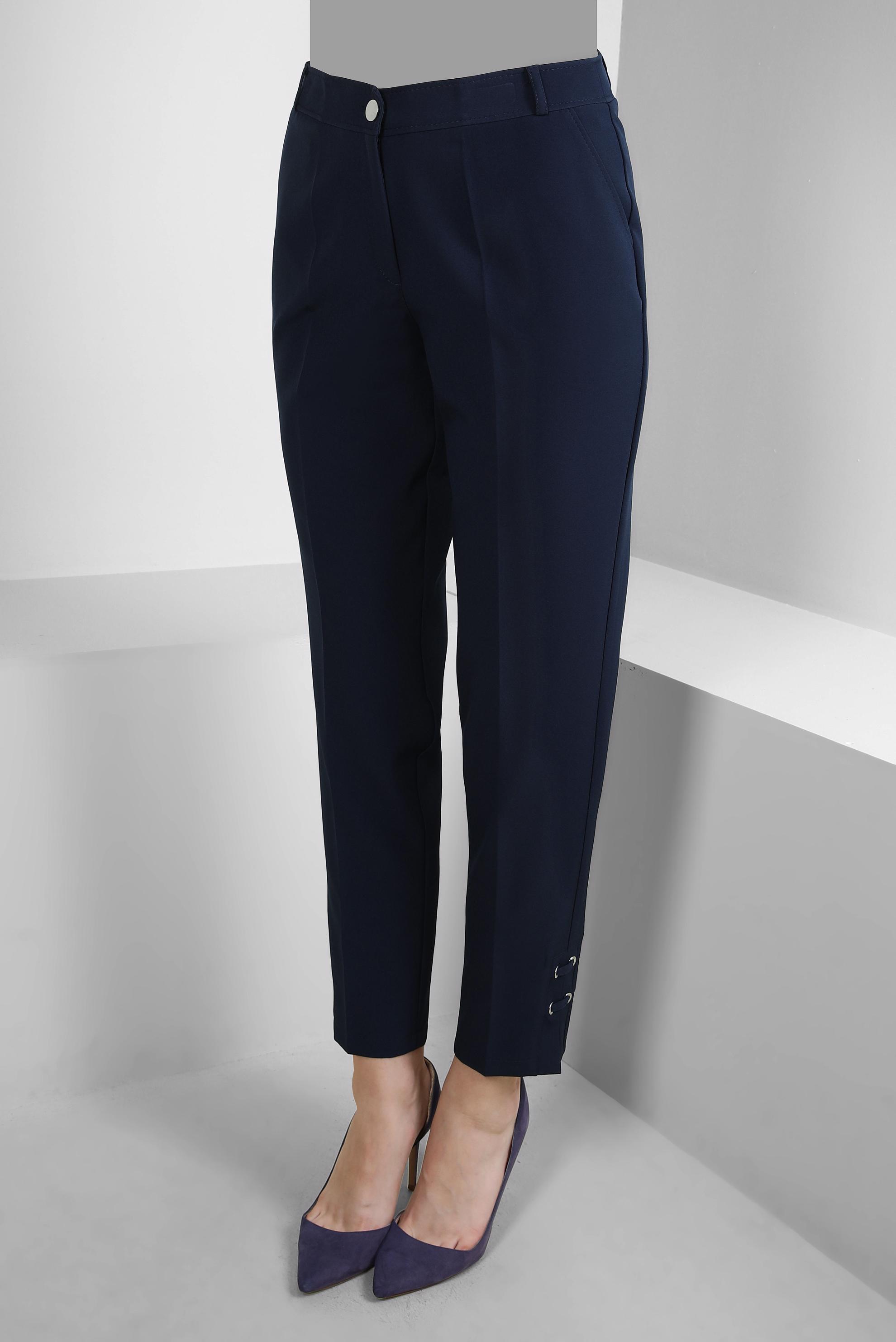 Tesettür giyim LACİVERT DAR PAÇA KLASİK PANTOLON 70538