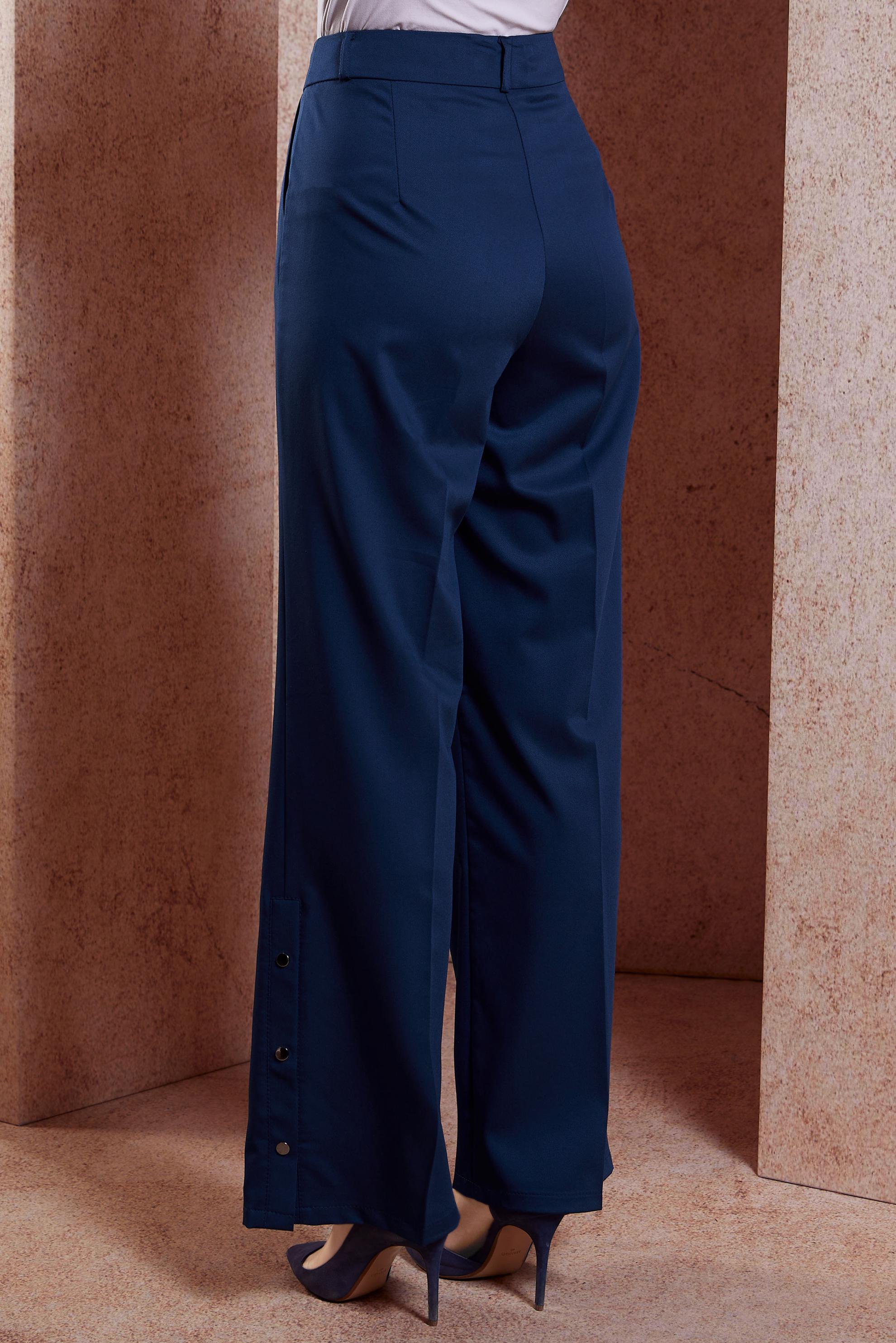 Tesettür giyim LACİVERT GENİŞ PAÇA PANTOLON 70542