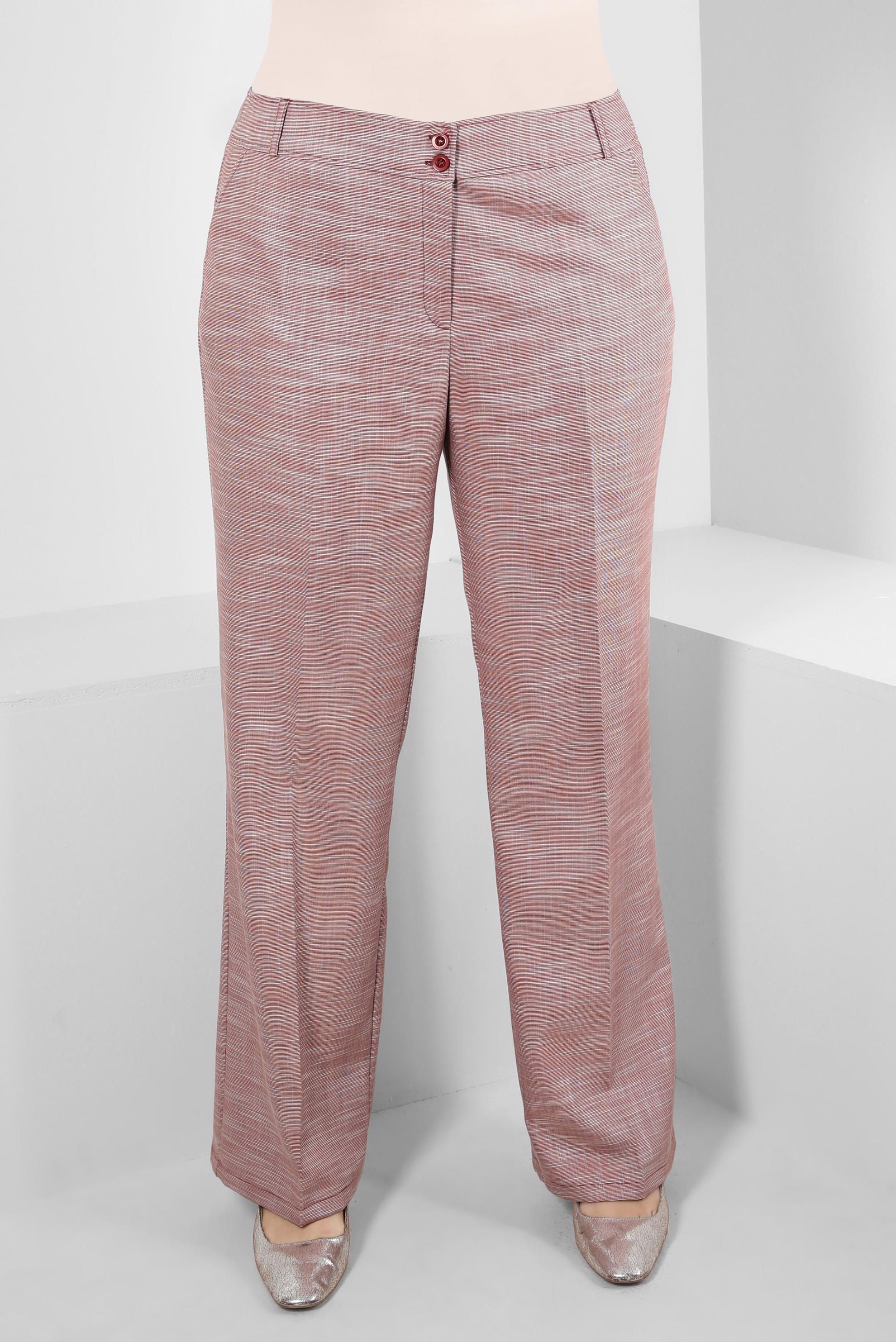 Tesettür giyim TABA BOL PAÇA BÜYÜK BEDEN PANTOLON 70546