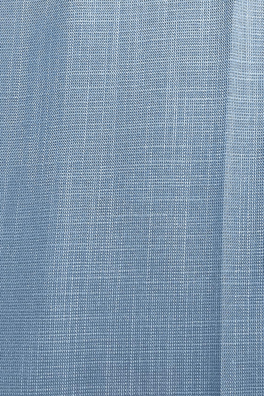 Tesettür giyim MAVİ BOL PAÇA BÜYÜK BEDEN PANTOLON 70546