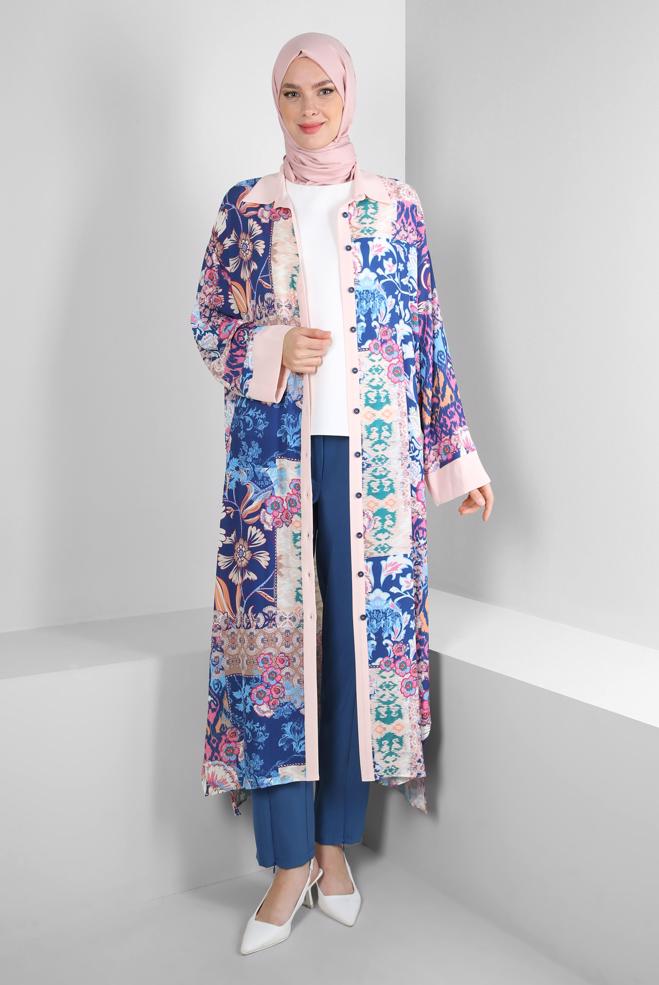 Vêtements hijab  PANTALON CLASSIQUE AVEC DÉTAIL FERMETURE ÉCLAIR 70549 - ALVİNA