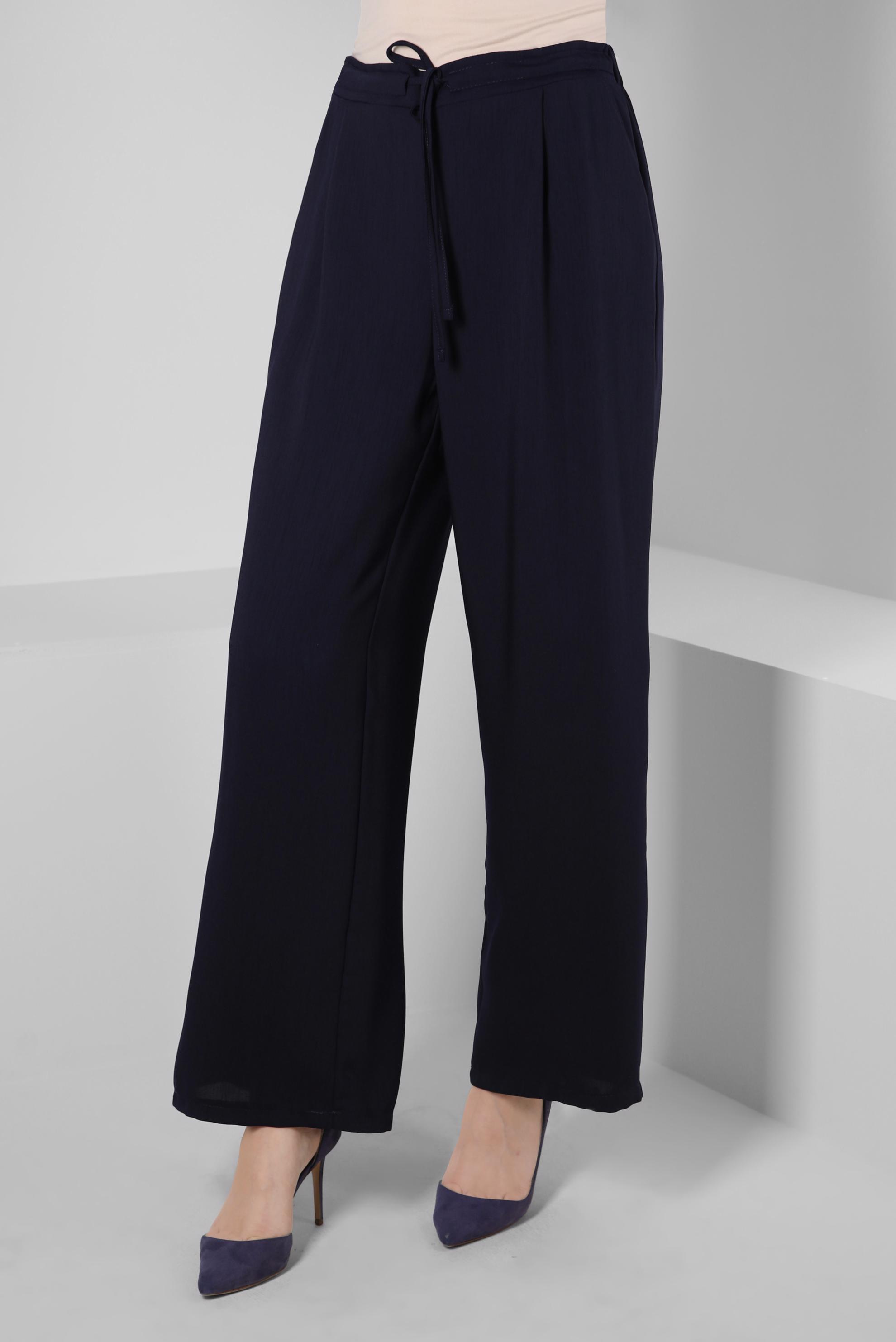 Tesettür giyim LACİVERT GENİŞ PAÇA PANTOLON 70550