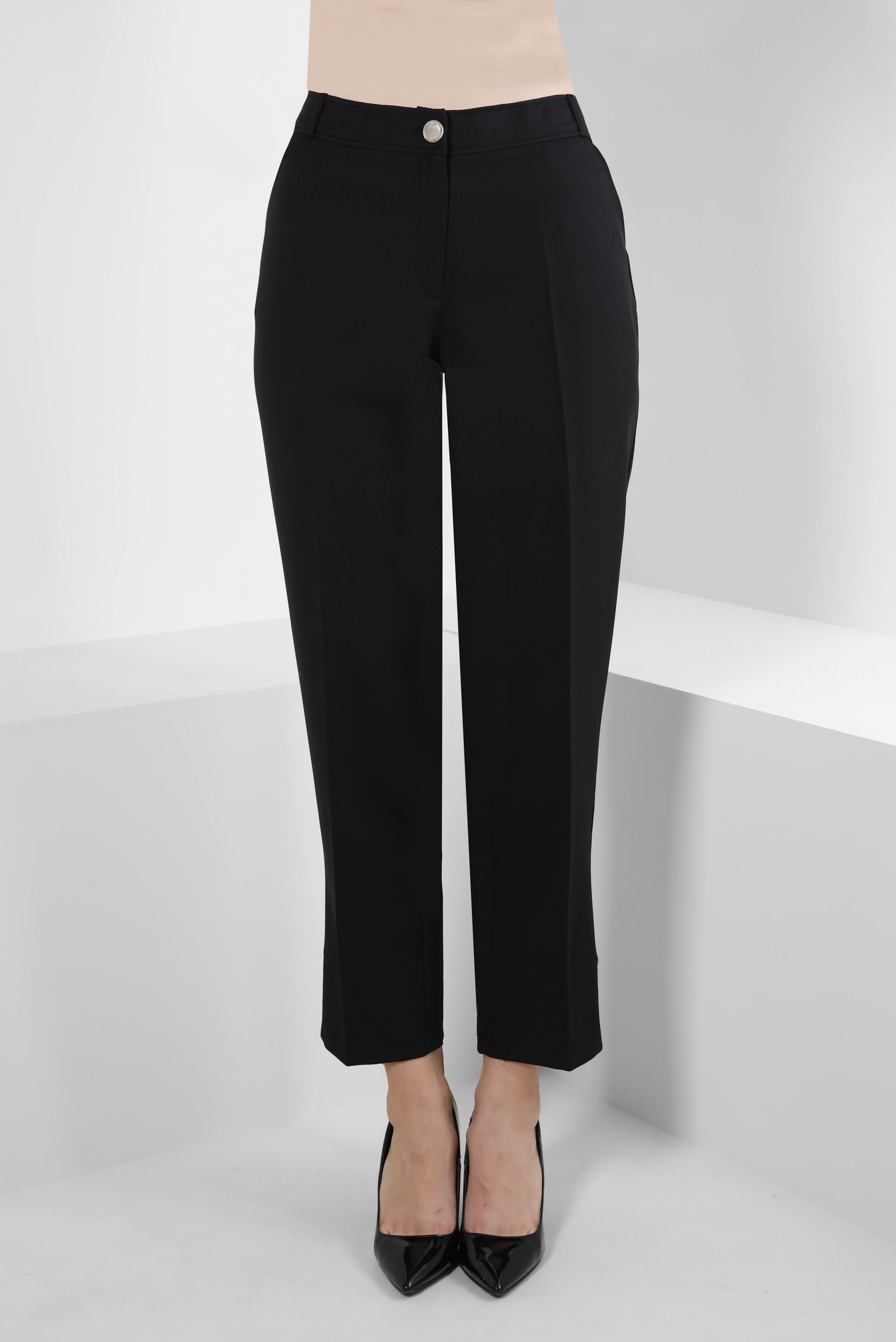 Tesettür giyim SİYAH BORU PAÇA KLASİK PANTOLON 70553