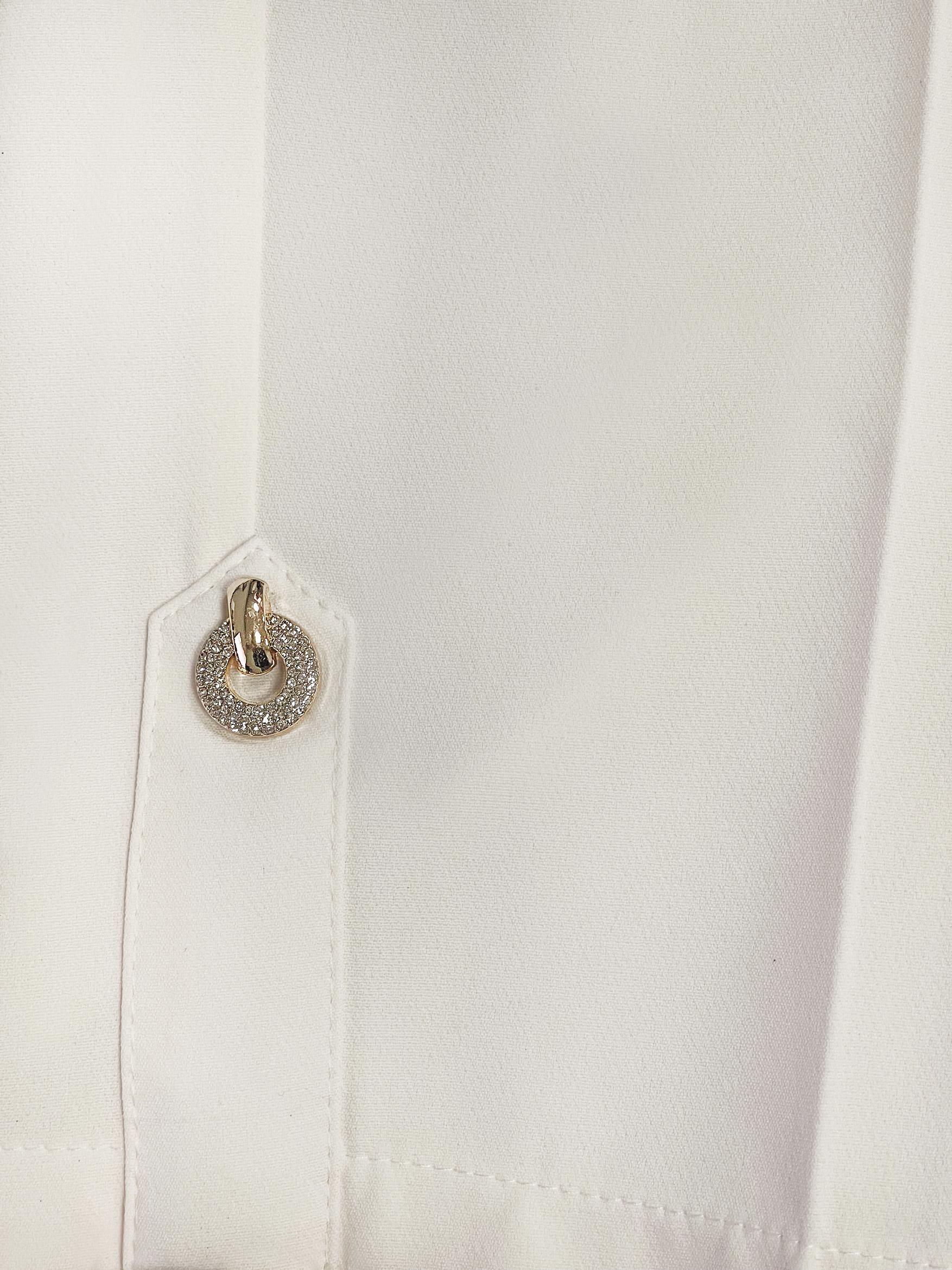 Tesettür giyim BEYAZ BORU PAÇA KLASİK PANTOLON 70553