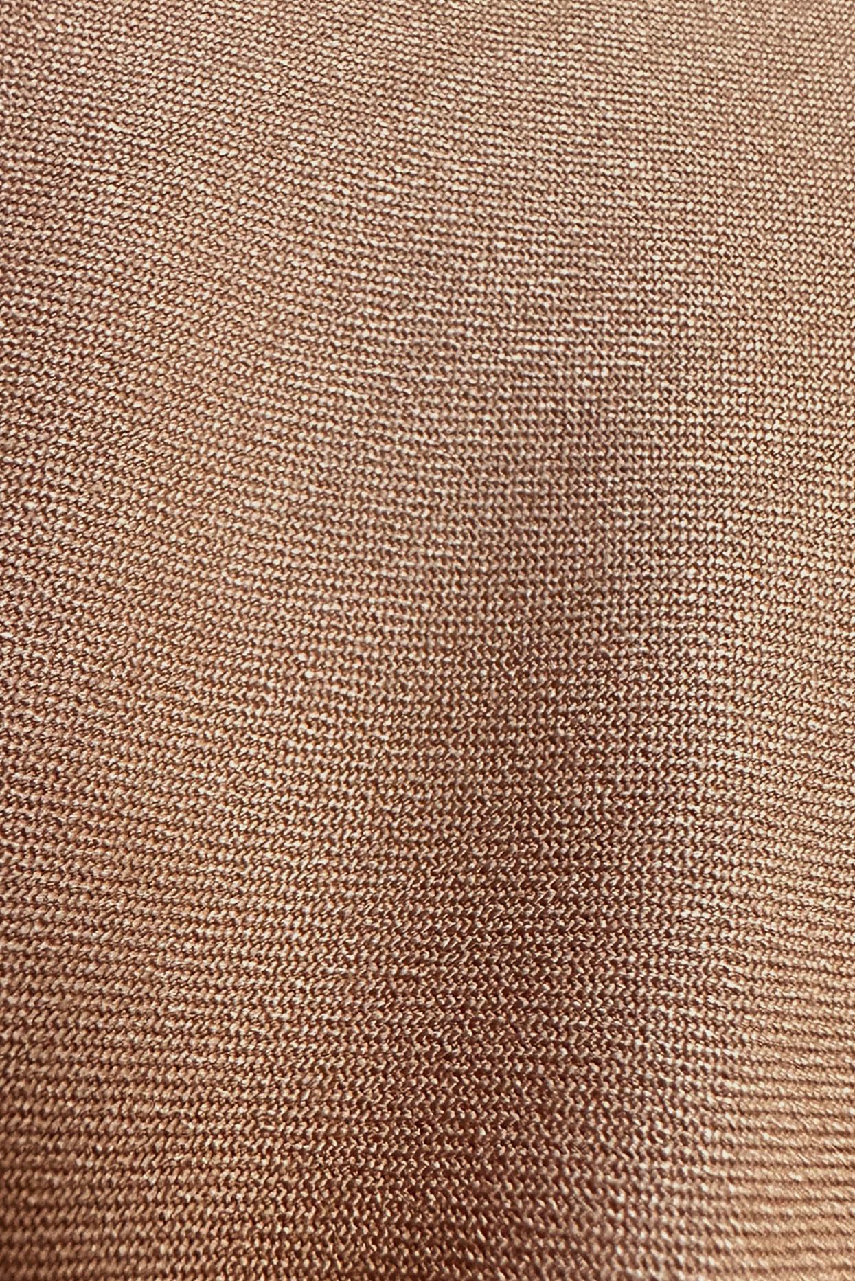 Tesettür giyim KAHVE BELİ LASTİKLİ GENİŞ PAÇA PANTOLON 70554