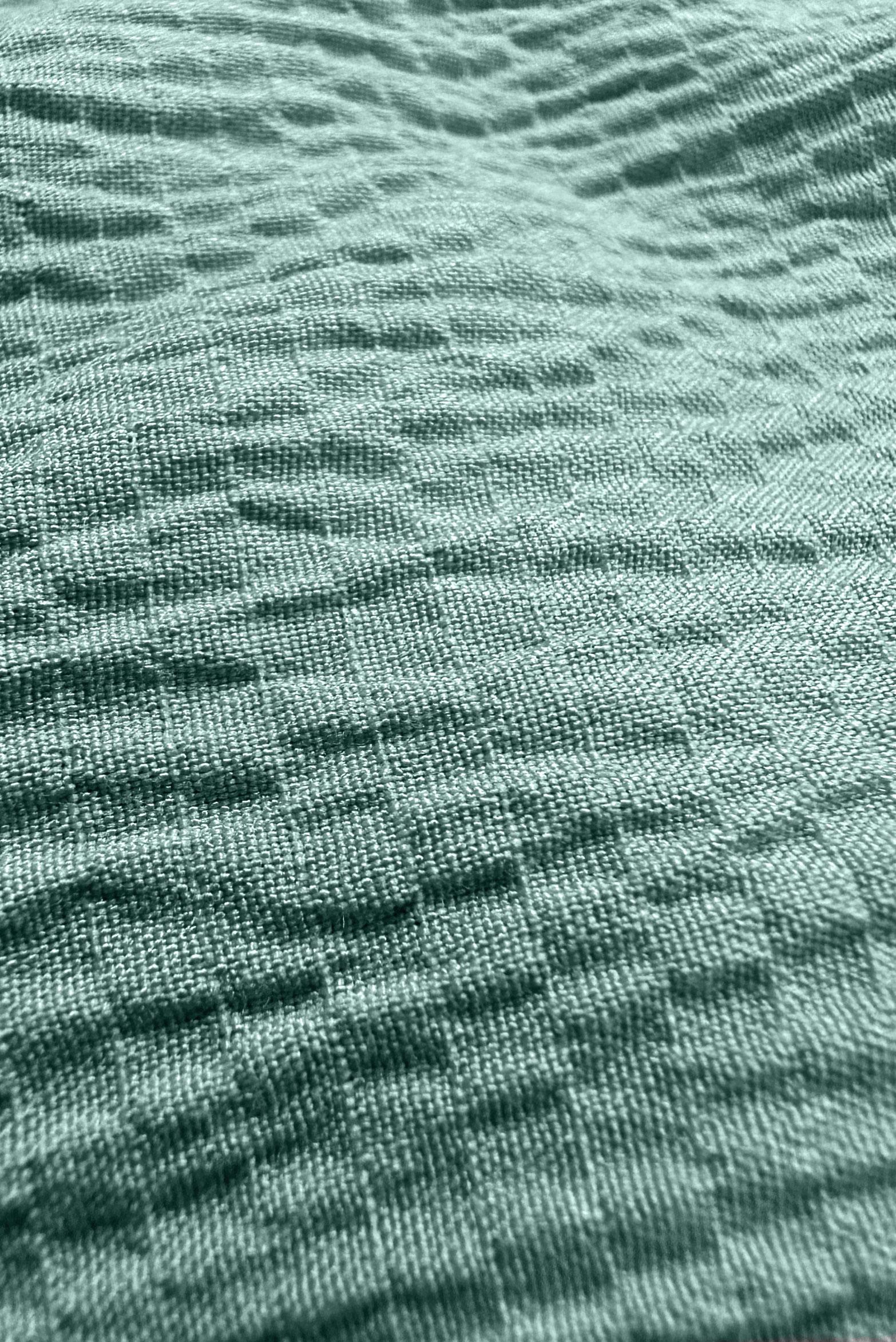 Tesettür giyim YEŞİL BELİ LASTİKLİ GENİŞ PAÇA PANTOLON 70555