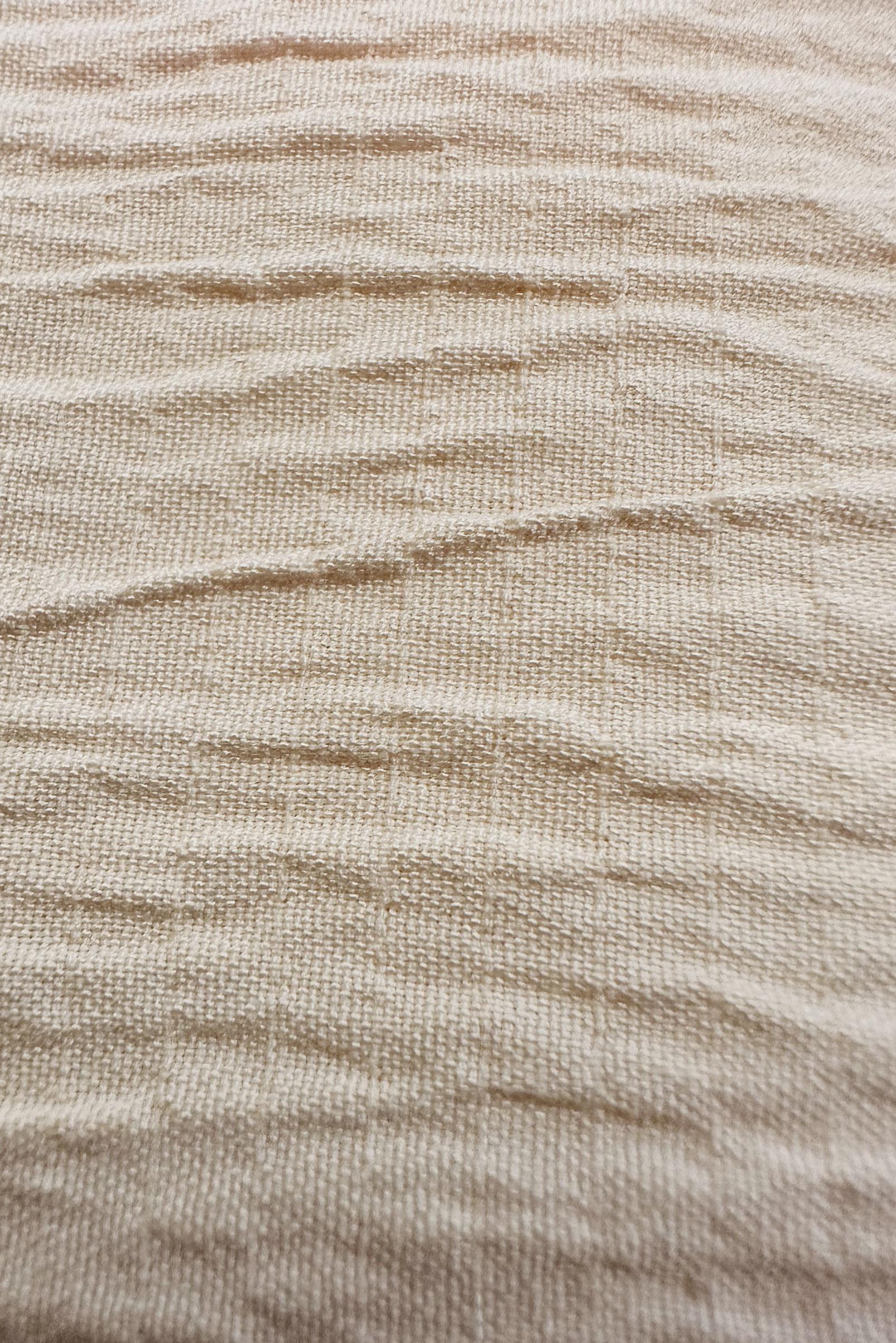 Tesettür giyim EKRU BELİ LASTİKLİ GENİŞ PAÇA PANTOLON 70555