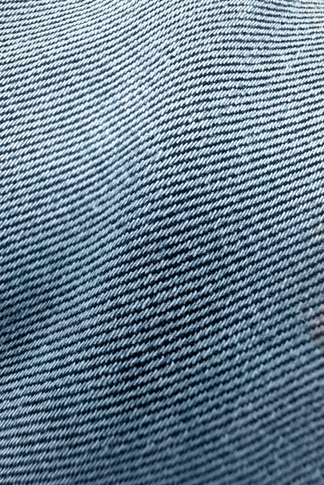 Hijab clothing BLUE HIGH WAIST DENIM PANTS 70564 - ALVİNA