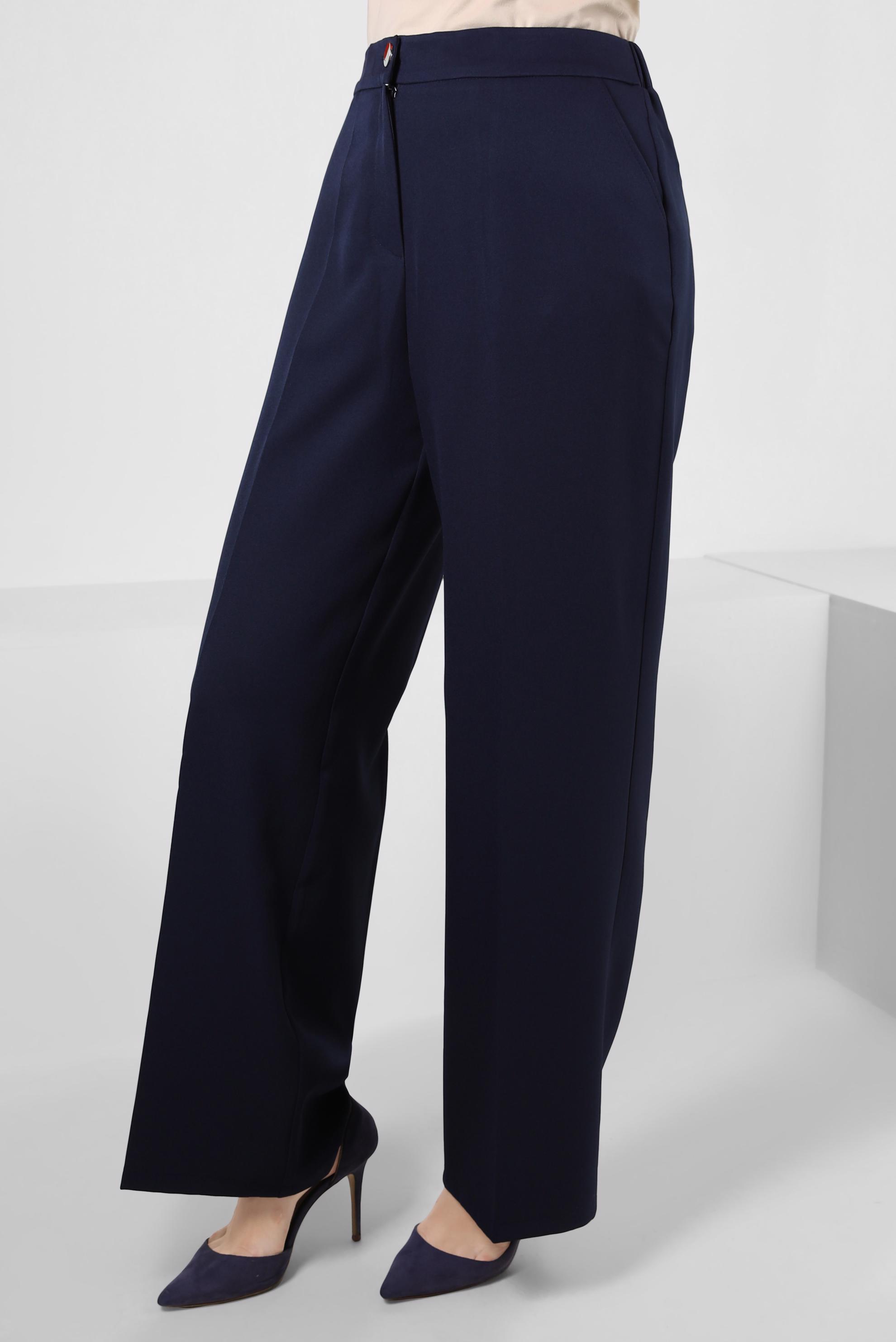 Tesettür giyim LACİVERT BOL PAÇA CEPLİ PANTOLON 70568