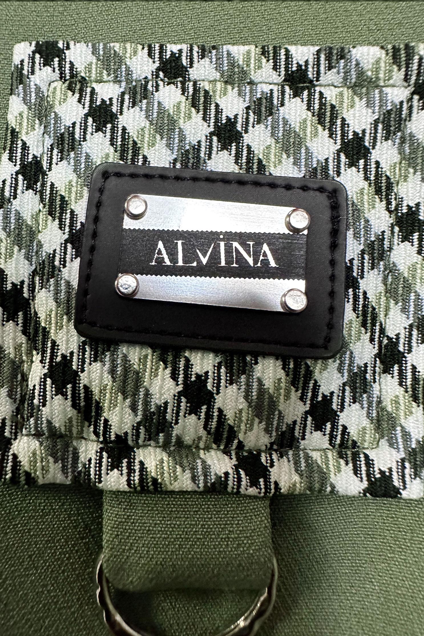 Vêtements hijab VERT PARDESSUS DÉTAILS À CARREAUX À CAPUCHE AMOVIBLE 10704