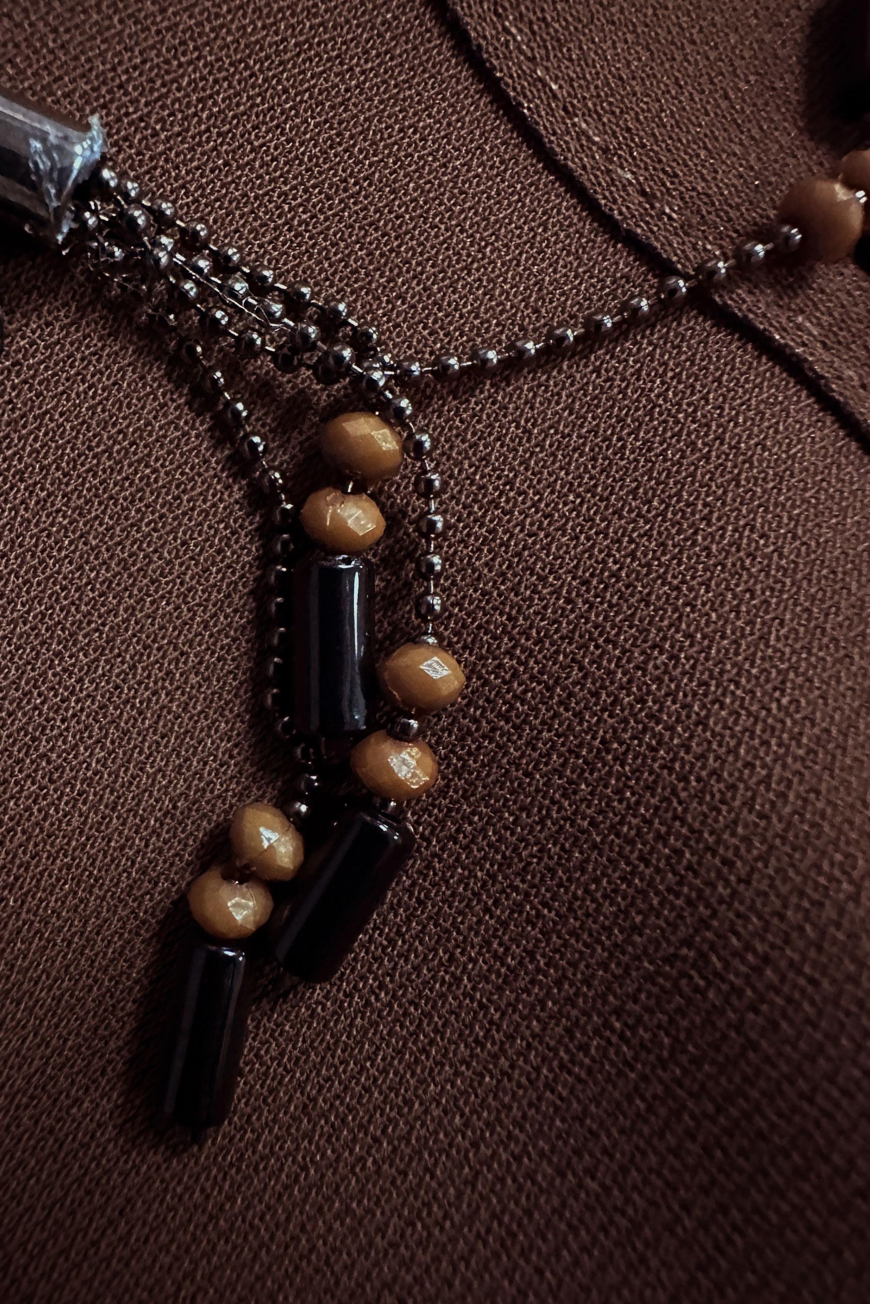 Hijab clothing TABA ZIPPERED TOPCOAT WITH BEAD DETAIL 10724