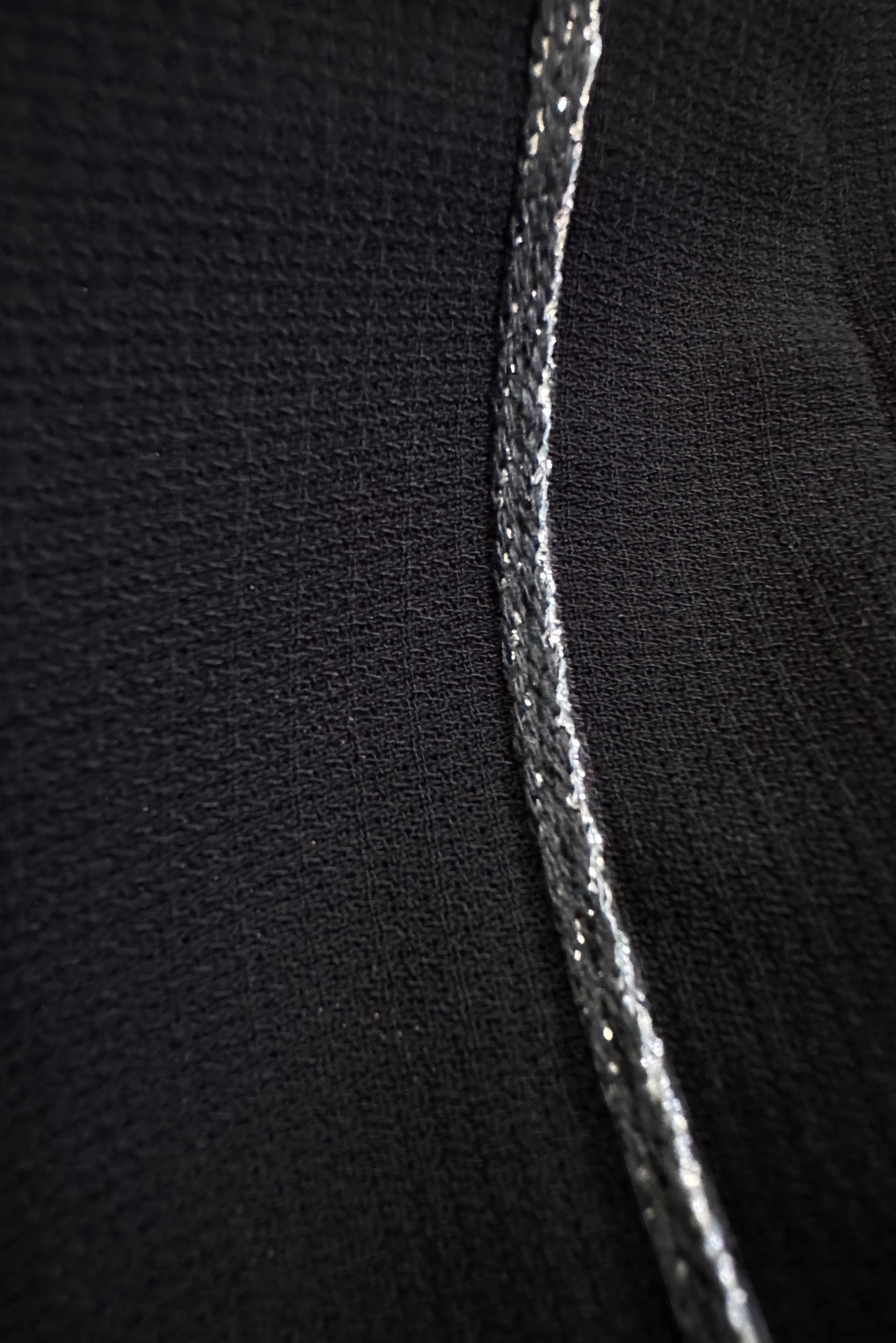 Hijab clothing BLACK DETACHABLE HOODED OVERCOAT WITH POCKET DETAIL 10726