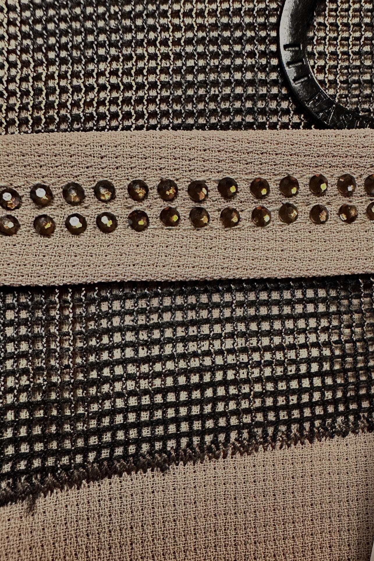 Hijab clothing BEIGE LEOPARD PATTERNED TOPCOAT WITH DETACHABLE HOOD 10729