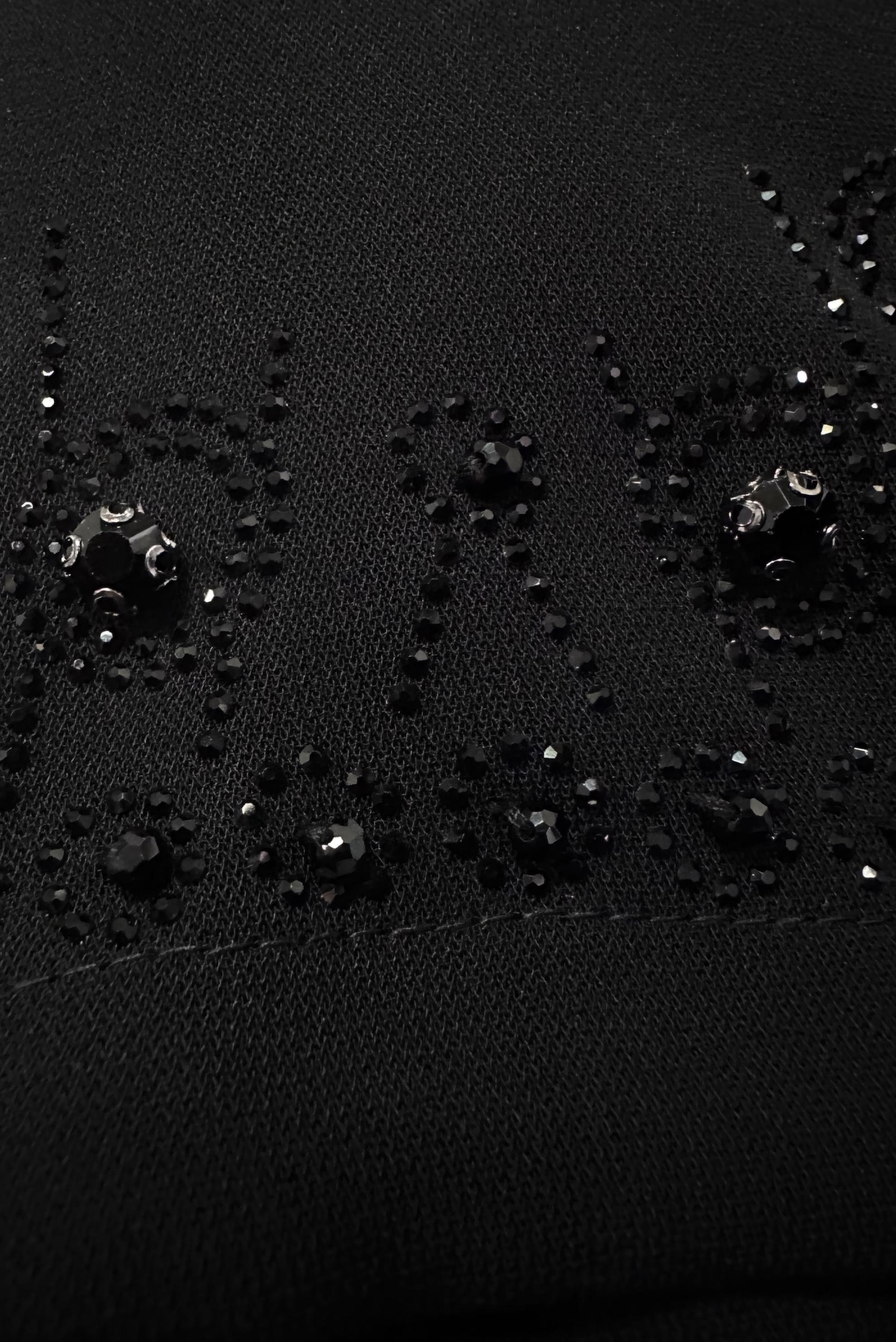 Vêtements hijab NOIR COL MANDARIN DÉTAIL GEM PARDESSUS 10732