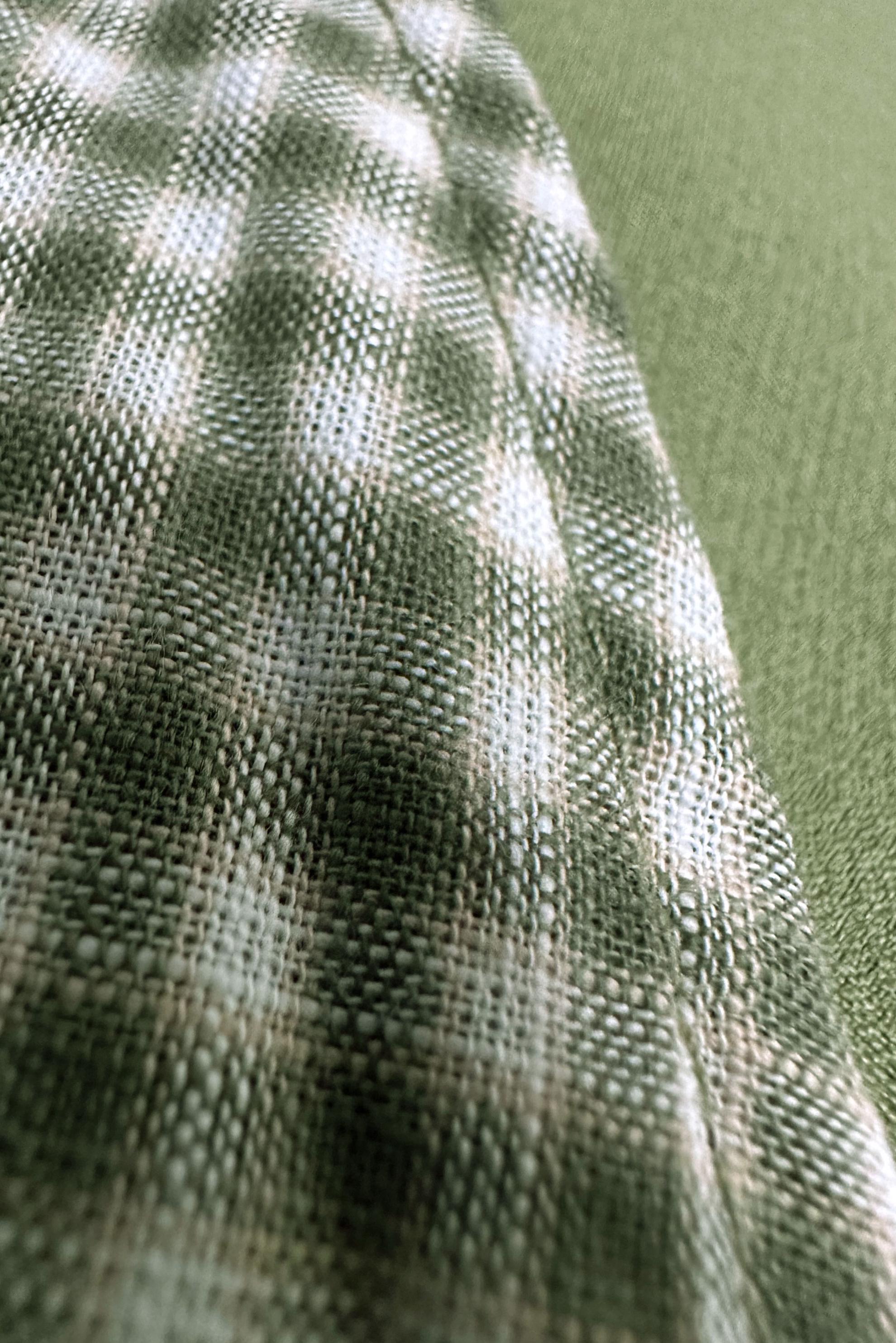 Vêtements hijab VERT PARDESSUS CEINTURÉ À CAPUCHE AMOVIBLE 10759