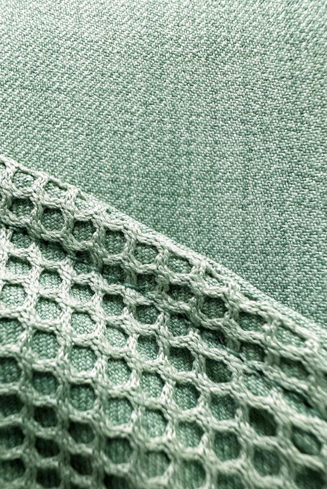 Tesettür giyim YEŞİL KAPÜŞONLU BELİ BÜZGÜLÜ PARDESÜ 10777 - ALVİNA