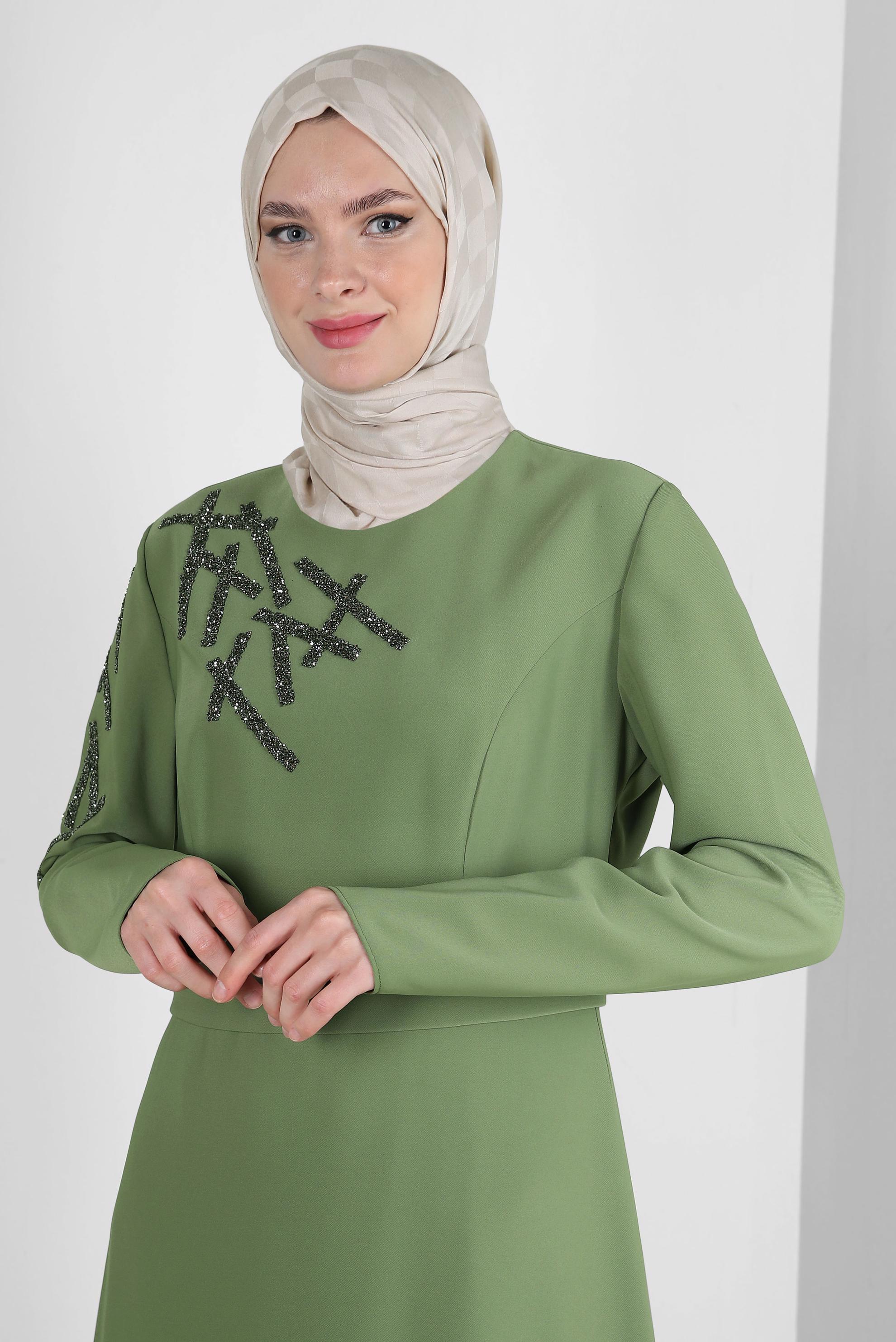 Tesettür giyim BEJ ALVİNA DAMA DESEN PAMUK ŞAL 8243