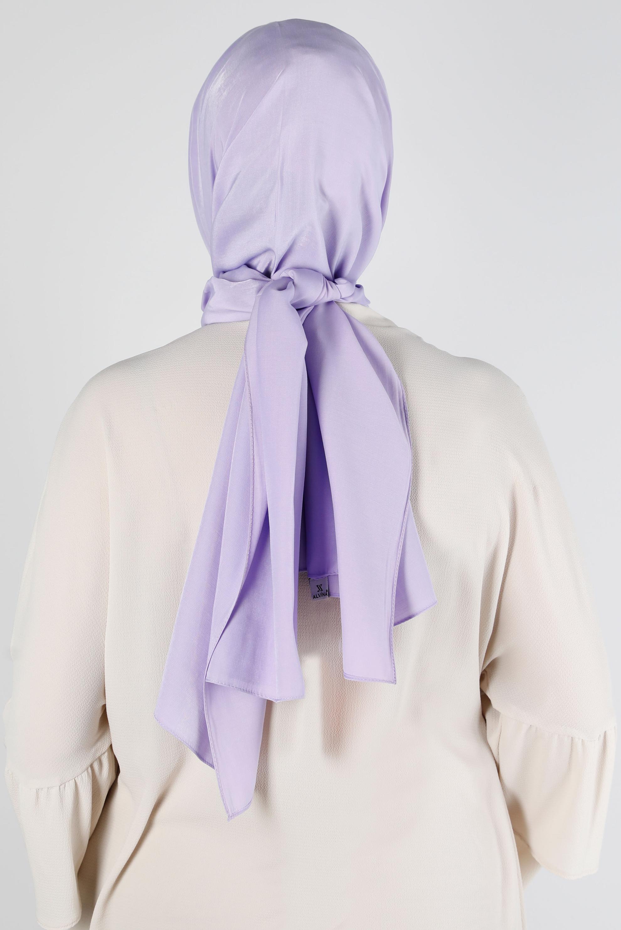 Tesettür giyim MOR ALVİNA İPEK MODAL ŞAL 8222