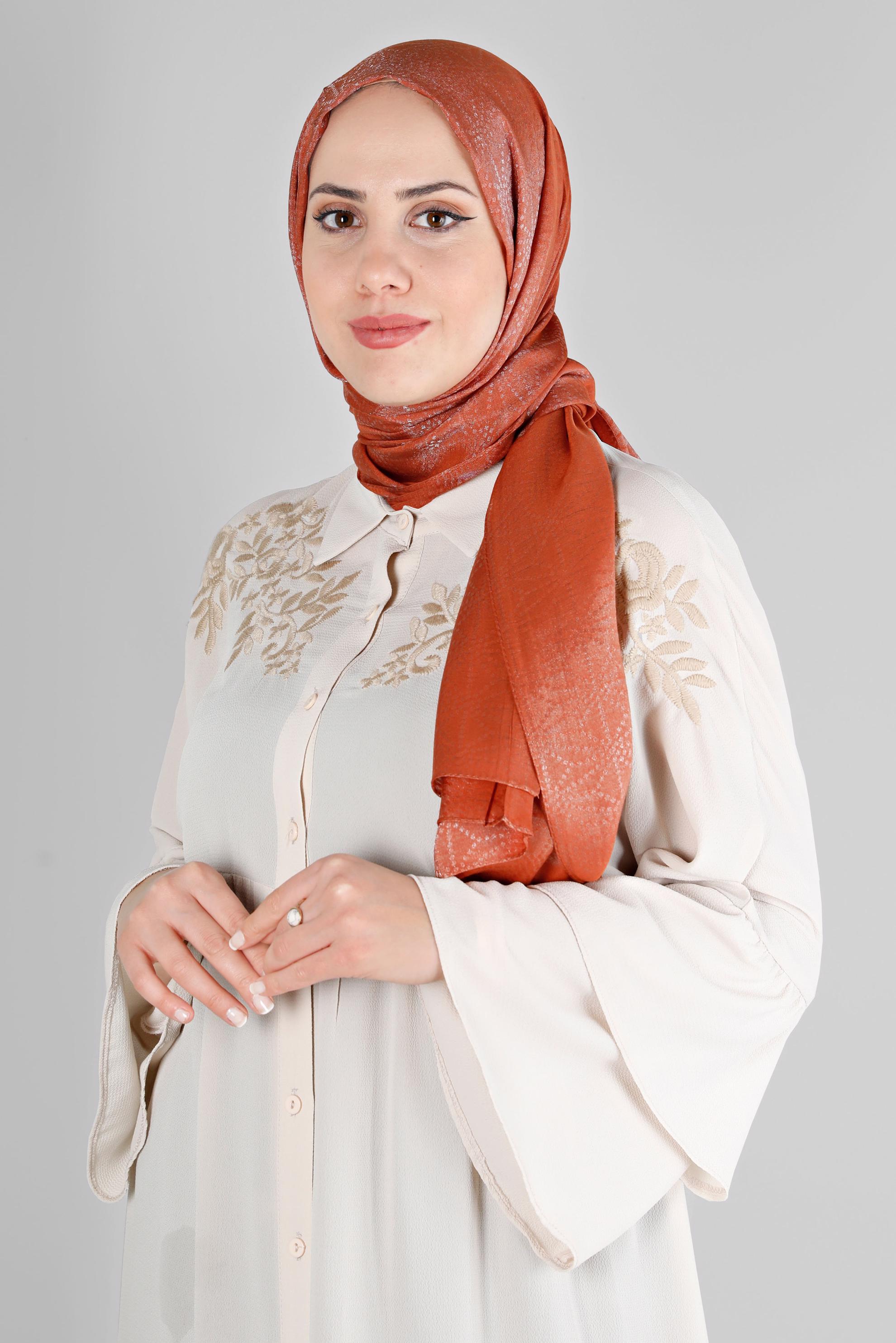 Vêtements hijab TABA ALVINA CHÂLE MOTIF GÉOMÉTRIQUE 8223