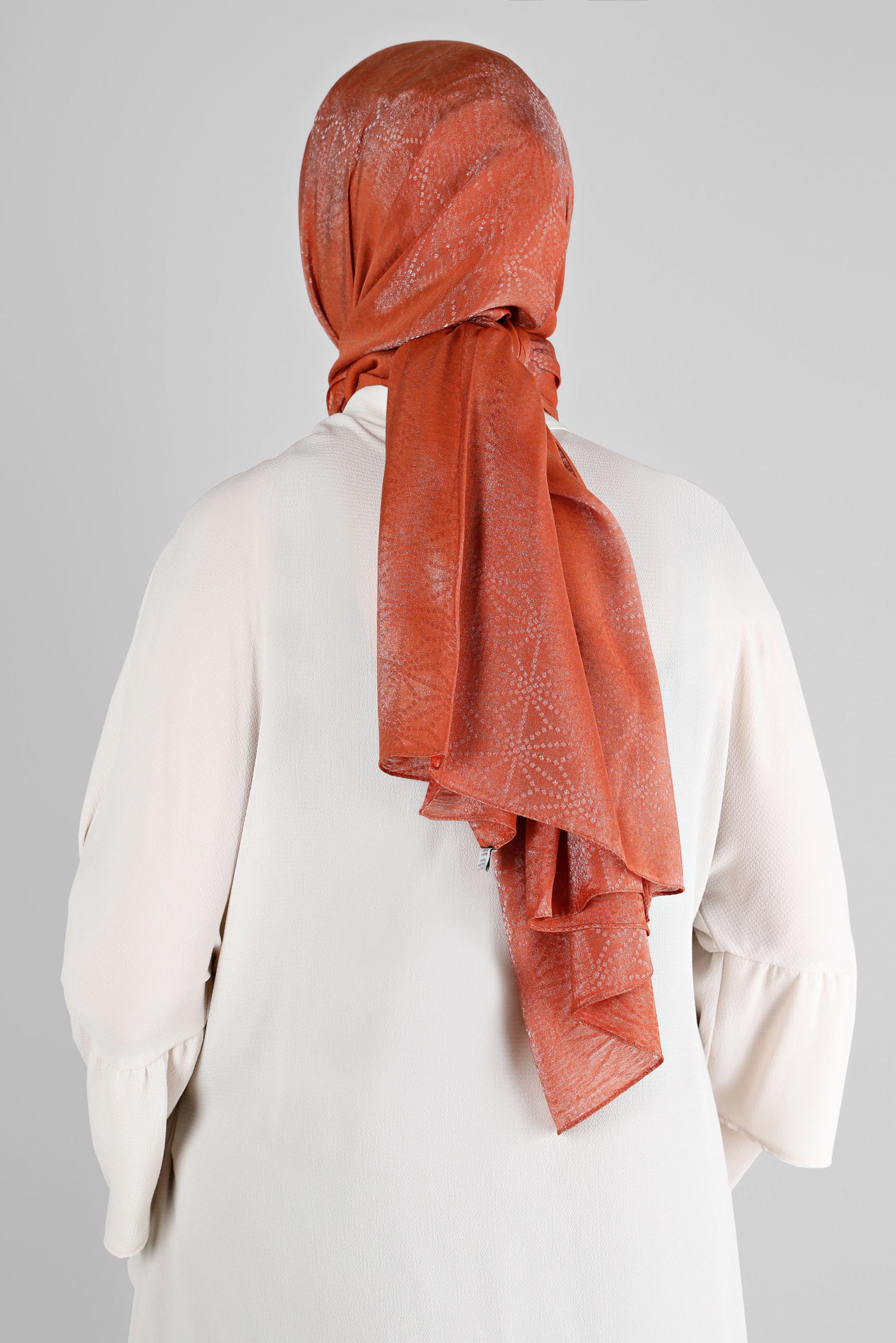 Vêtements hijab TABA ALVINA CHÂLE MOTIF GÉOMÉTRIQUE 8223