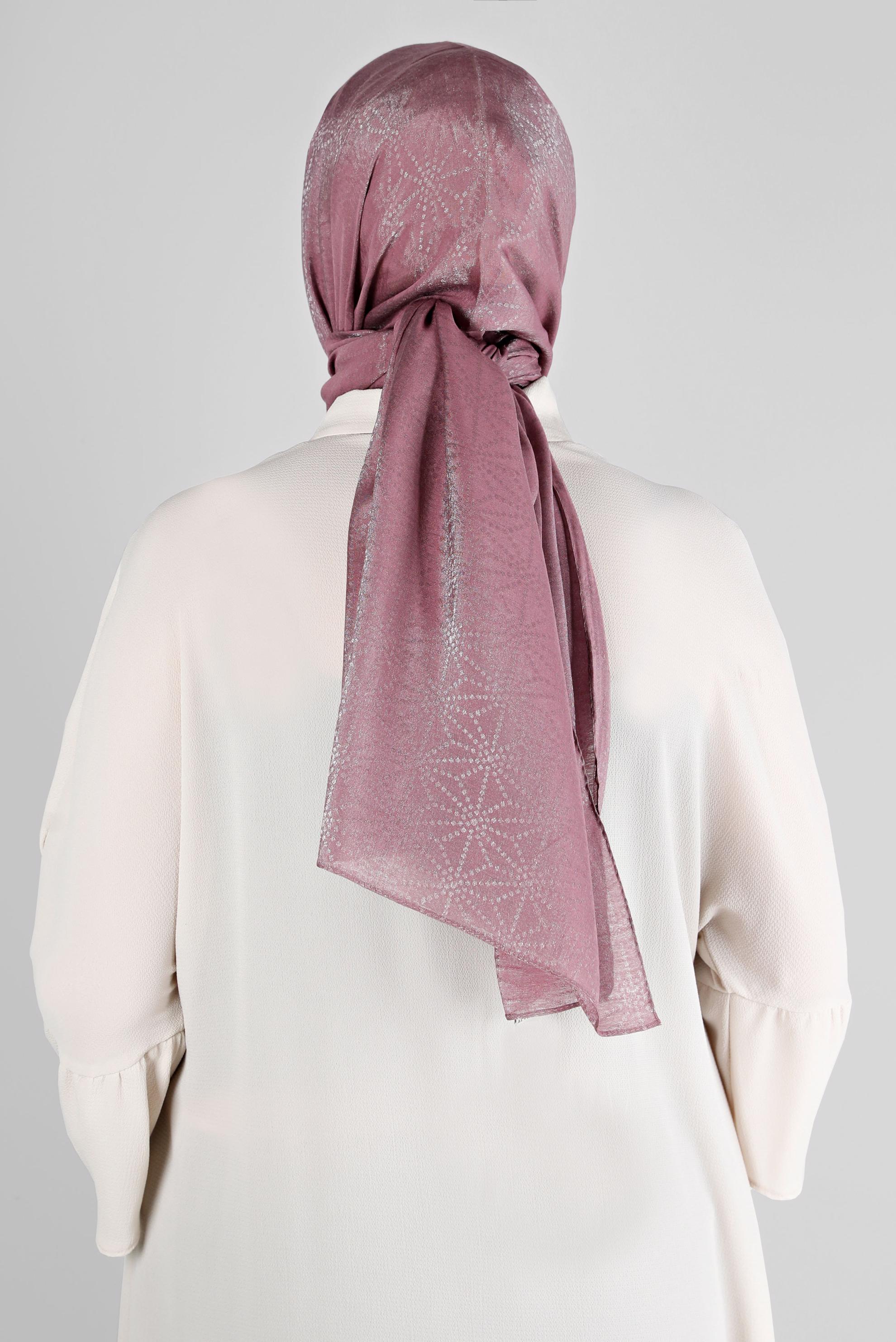 Vêtements hijab ROSE ALVINA CHÂLE MOTIF GÉOMÉTRIQUE 8223