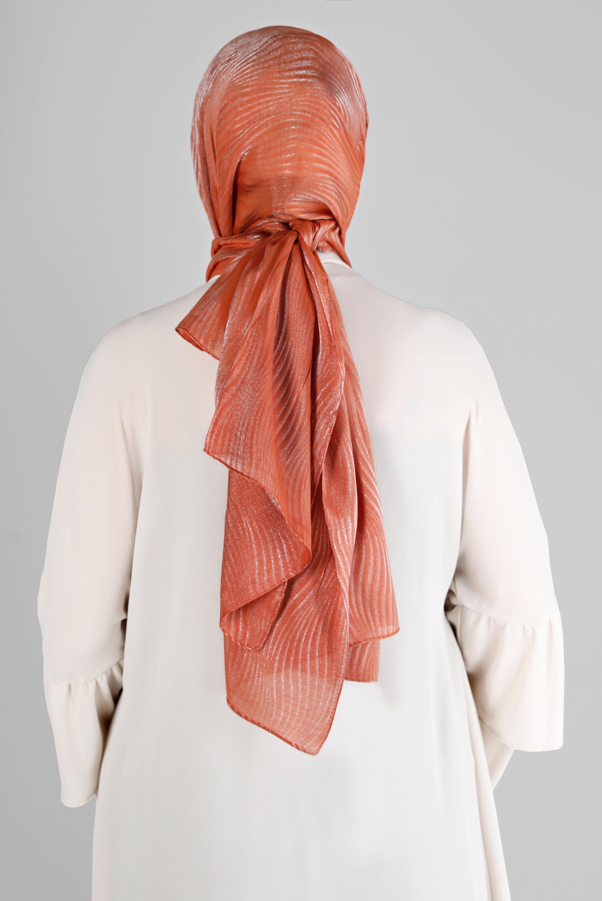 Vêtements hijab TABA ÉCHARPE À PAILLETTES ALVİNA 8225