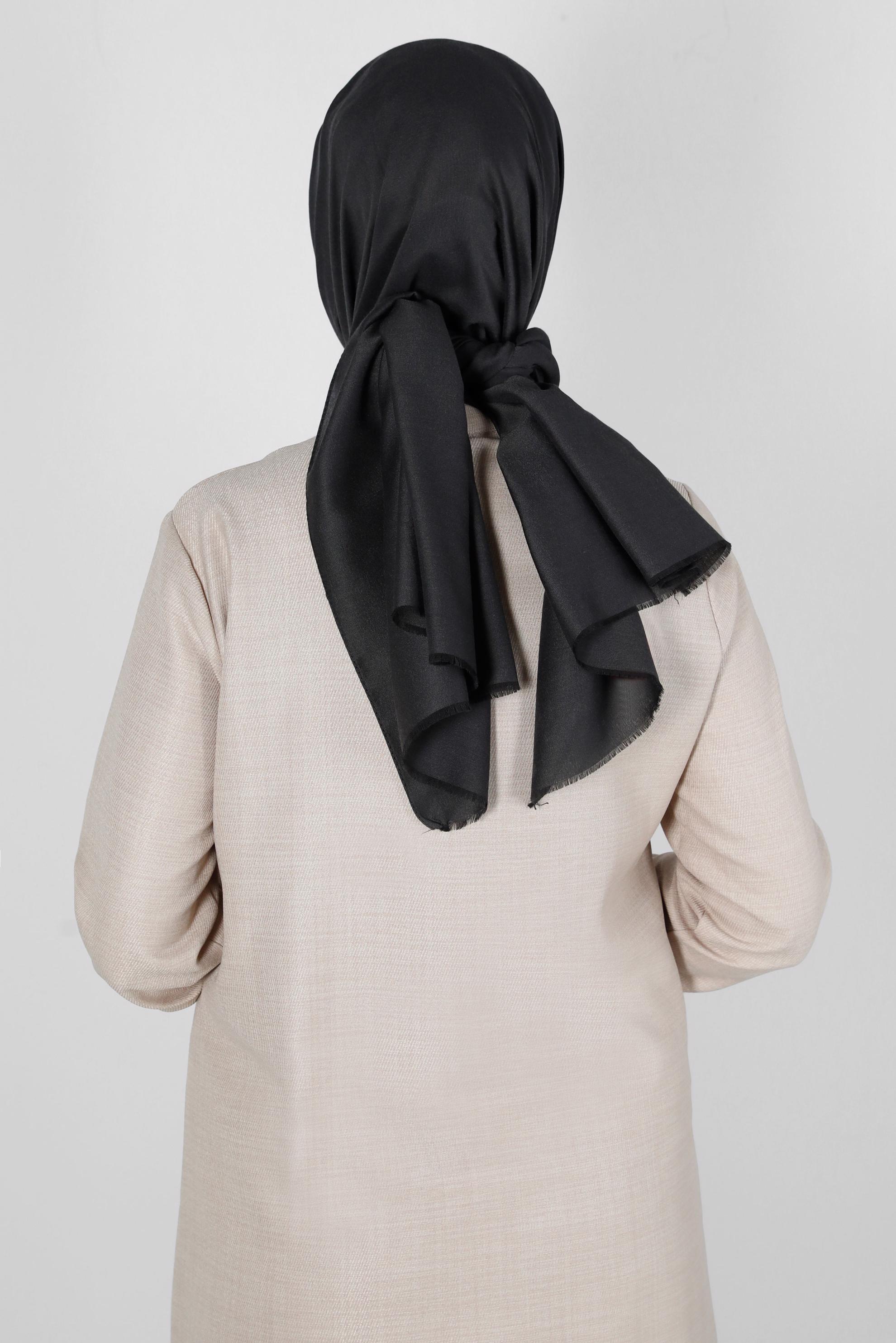 Tesettür giyim GRİ ALVİNA SOFT ŞAL 8234