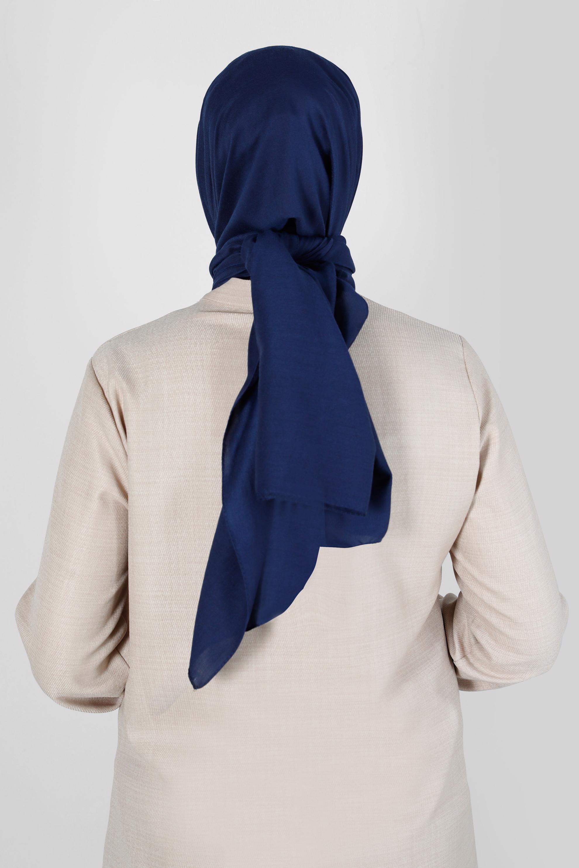 Tesettür giyim LACİVERT ALVİNA SOFT ŞAL 8234