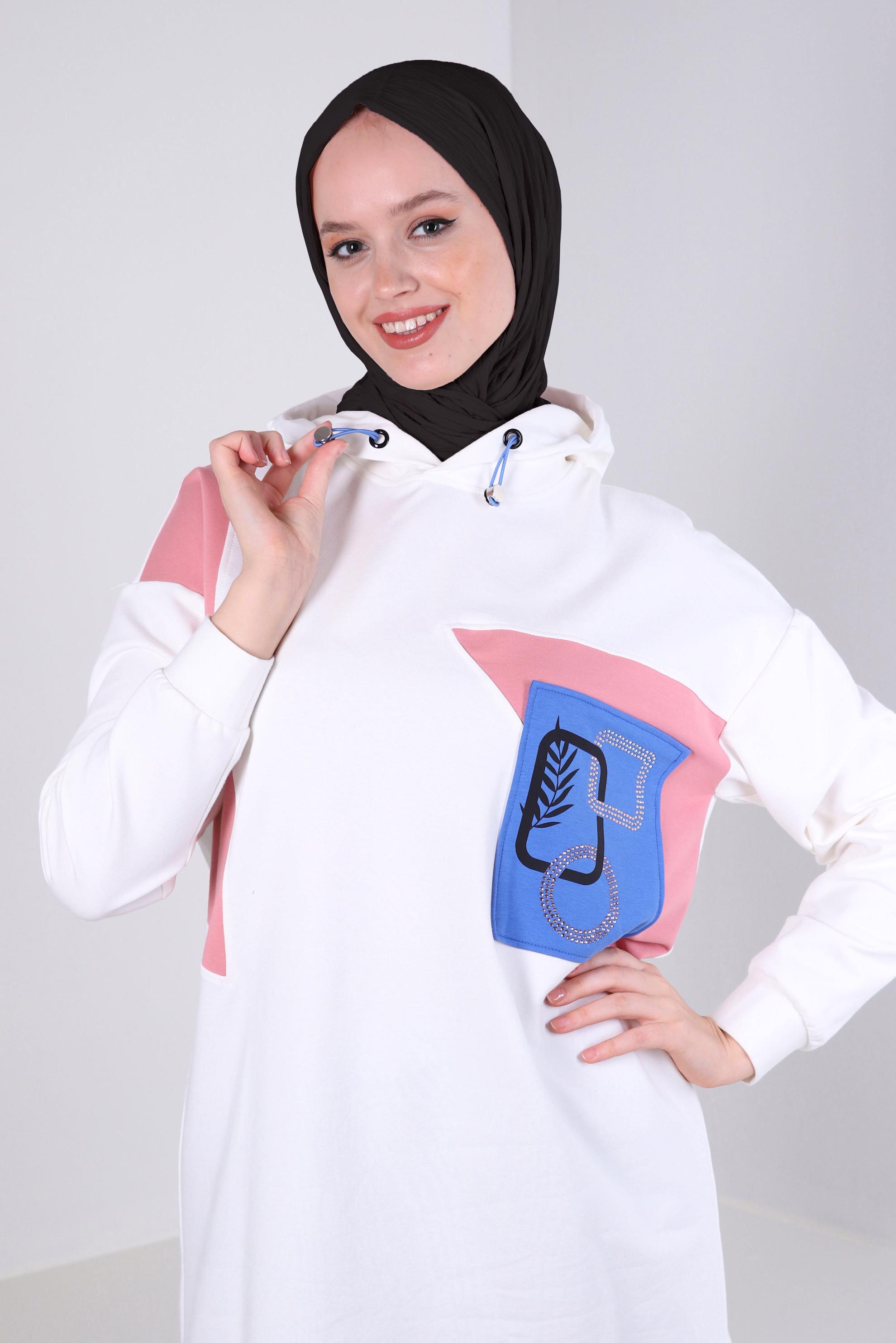 Tesettür giyim SİYAH ALVİNA DÜZ ŞAL 8236