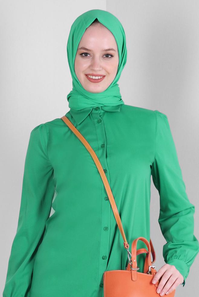 Vêtements hijab  CHÂLE DROIT ALVINA 8236 - ALVİNA