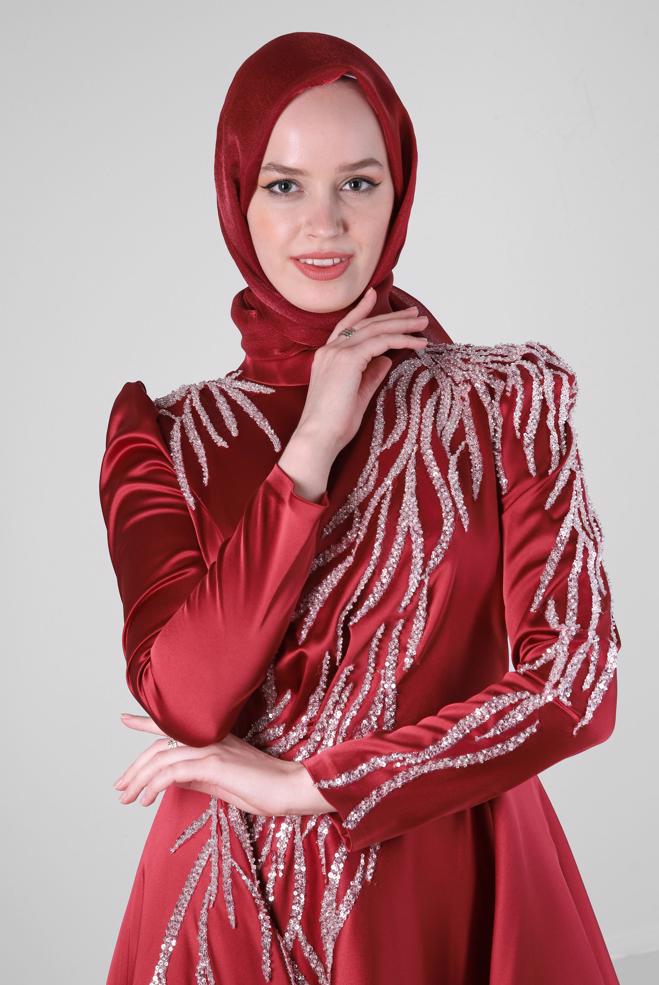 Vêtements hijab  CHÂLE À PAILLETTES ALVINA 8240 - ALVİNA
