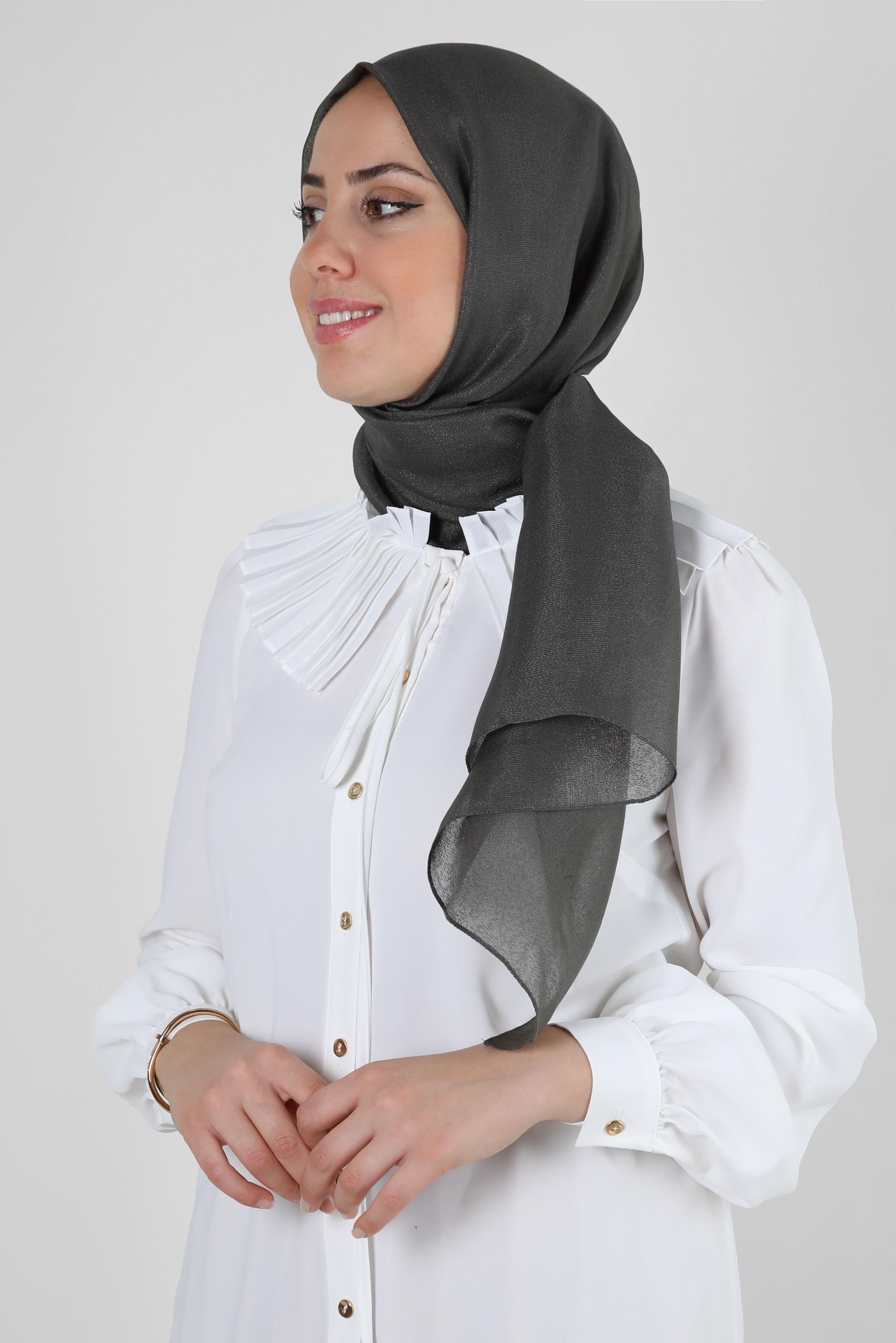Vêtements hijab BEIGE CHÂLE À PAILLETTES ALVINA 8240