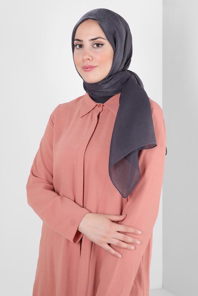 Vêtements hijab POUDRE CHÂLE À PAILLETTES ALVINA 8240 - ALVİNA