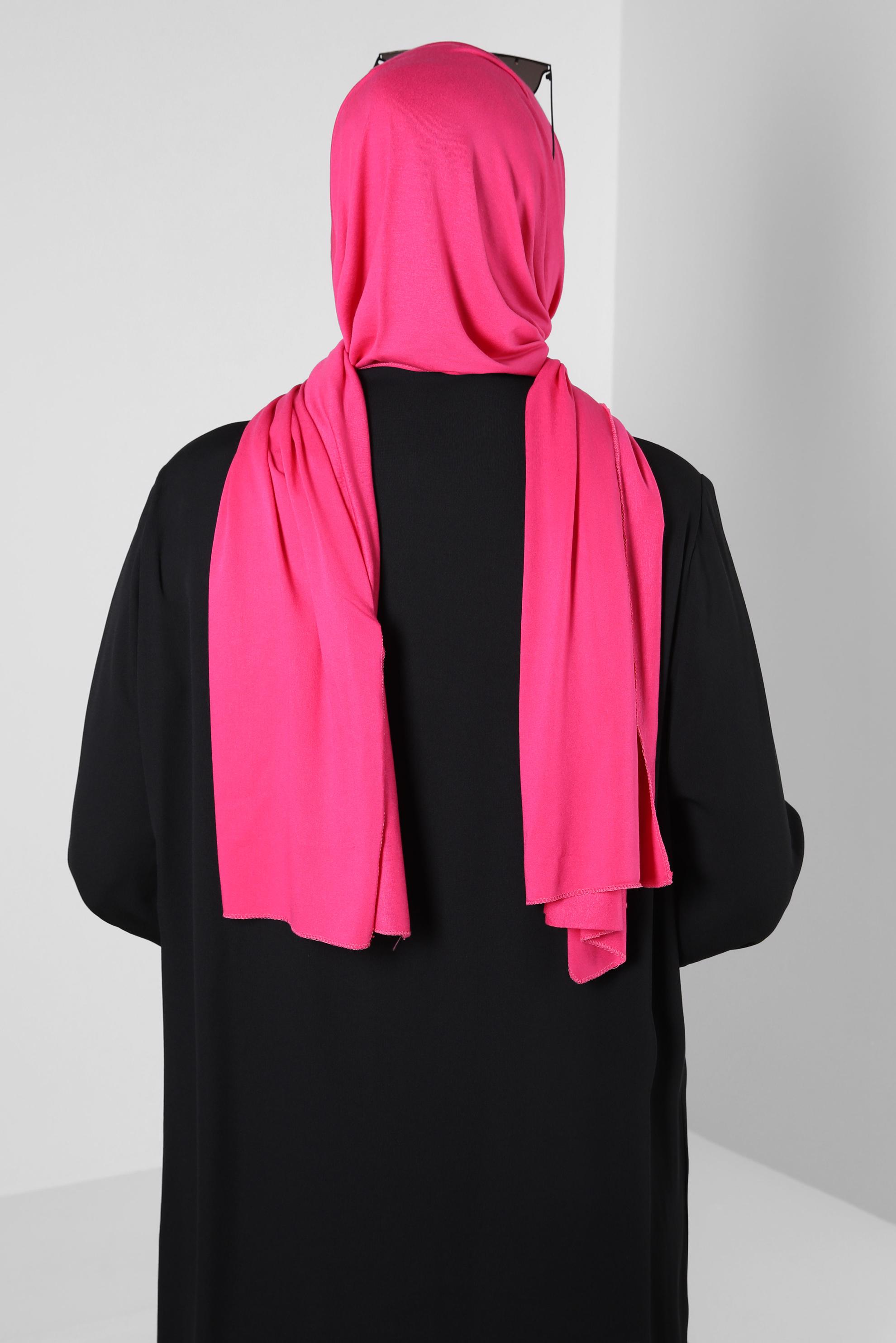 Tesettür giyim FUŞYA ALVİNA PENYE ŞAL 8251