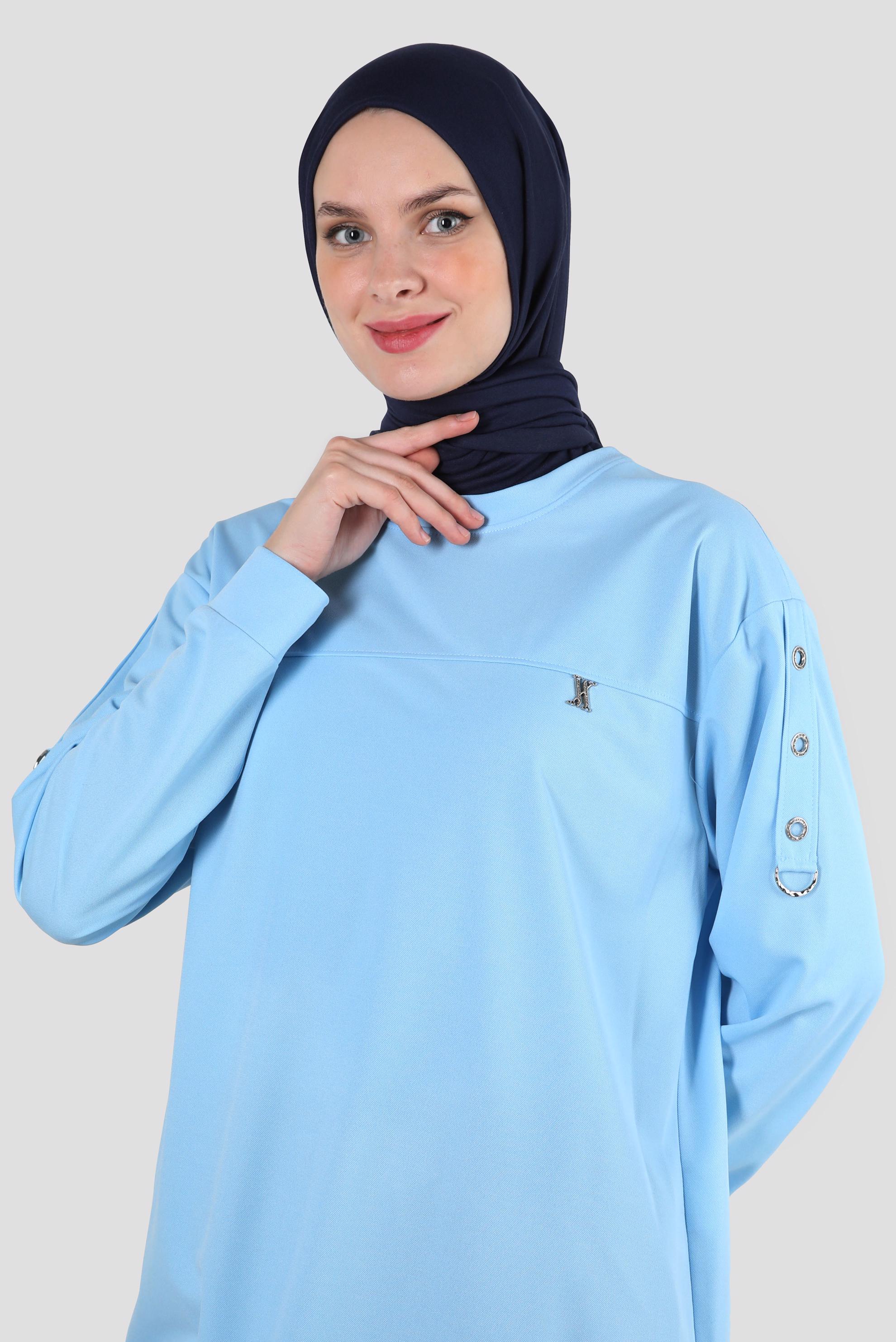 Vêtements hijab BLEU MARINE CHÂLE DE BONNETTE ALVINA 8251