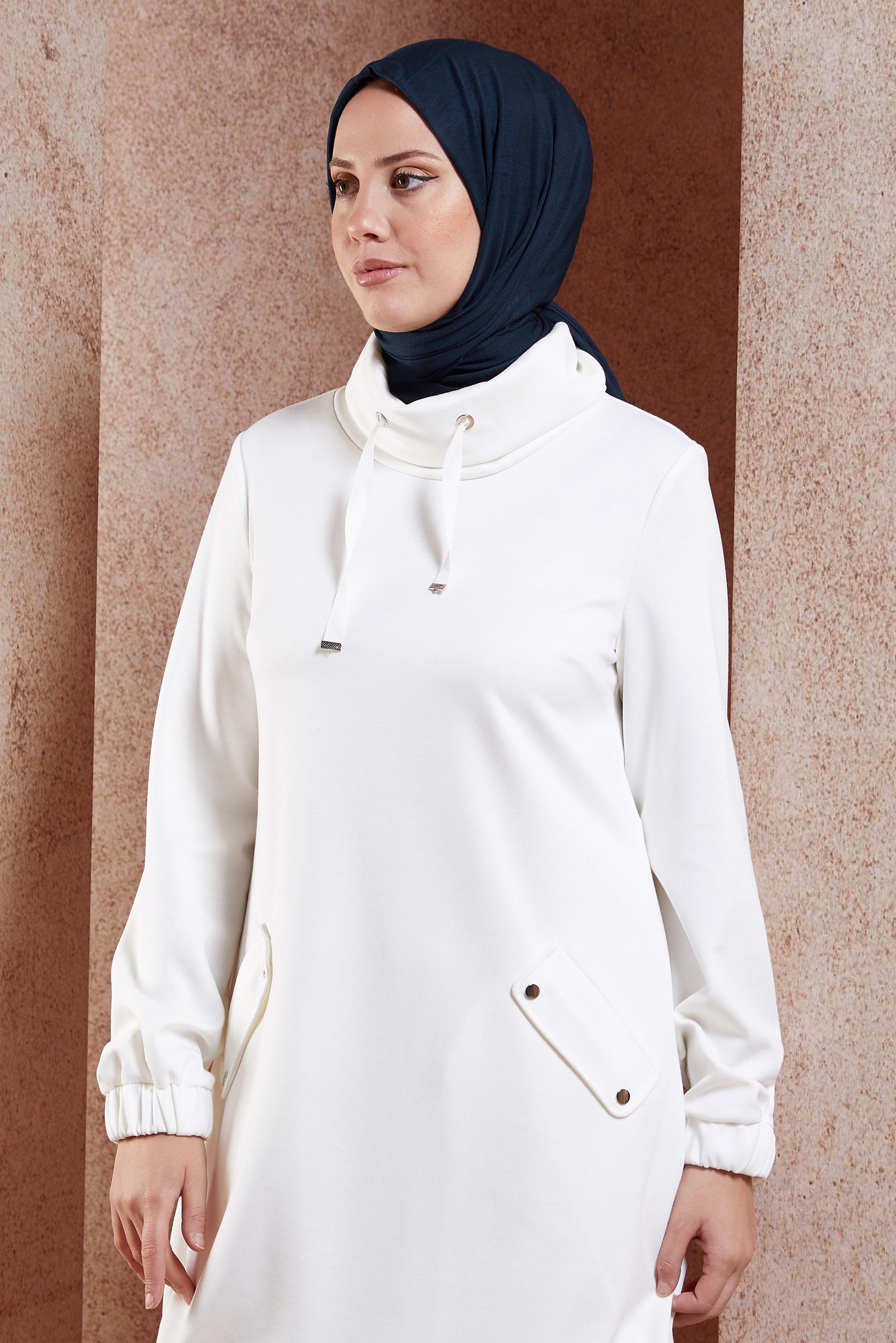 Tesettür giyim LACİVERT ALVİNA PENYE ŞAL 8251