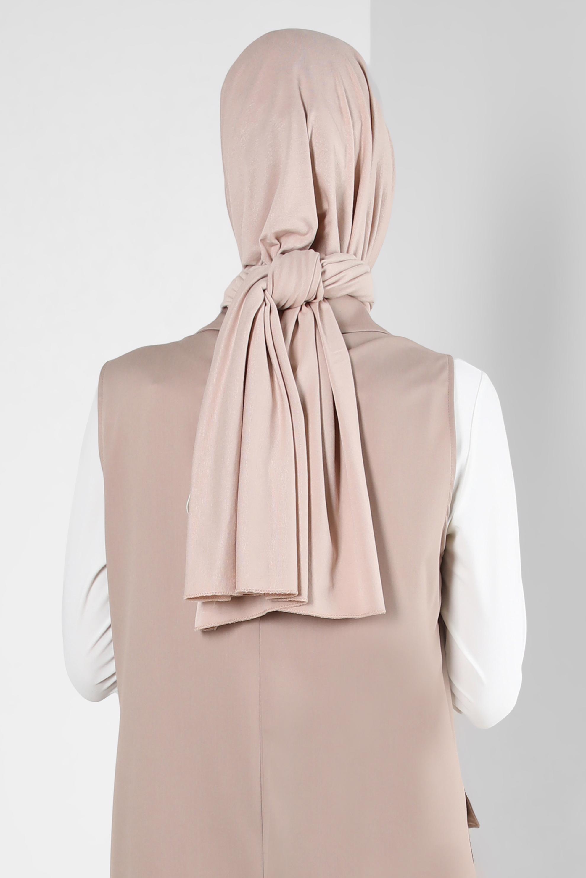 Tesettür giyim KUM ALVİNA PENYE ŞAL 8251