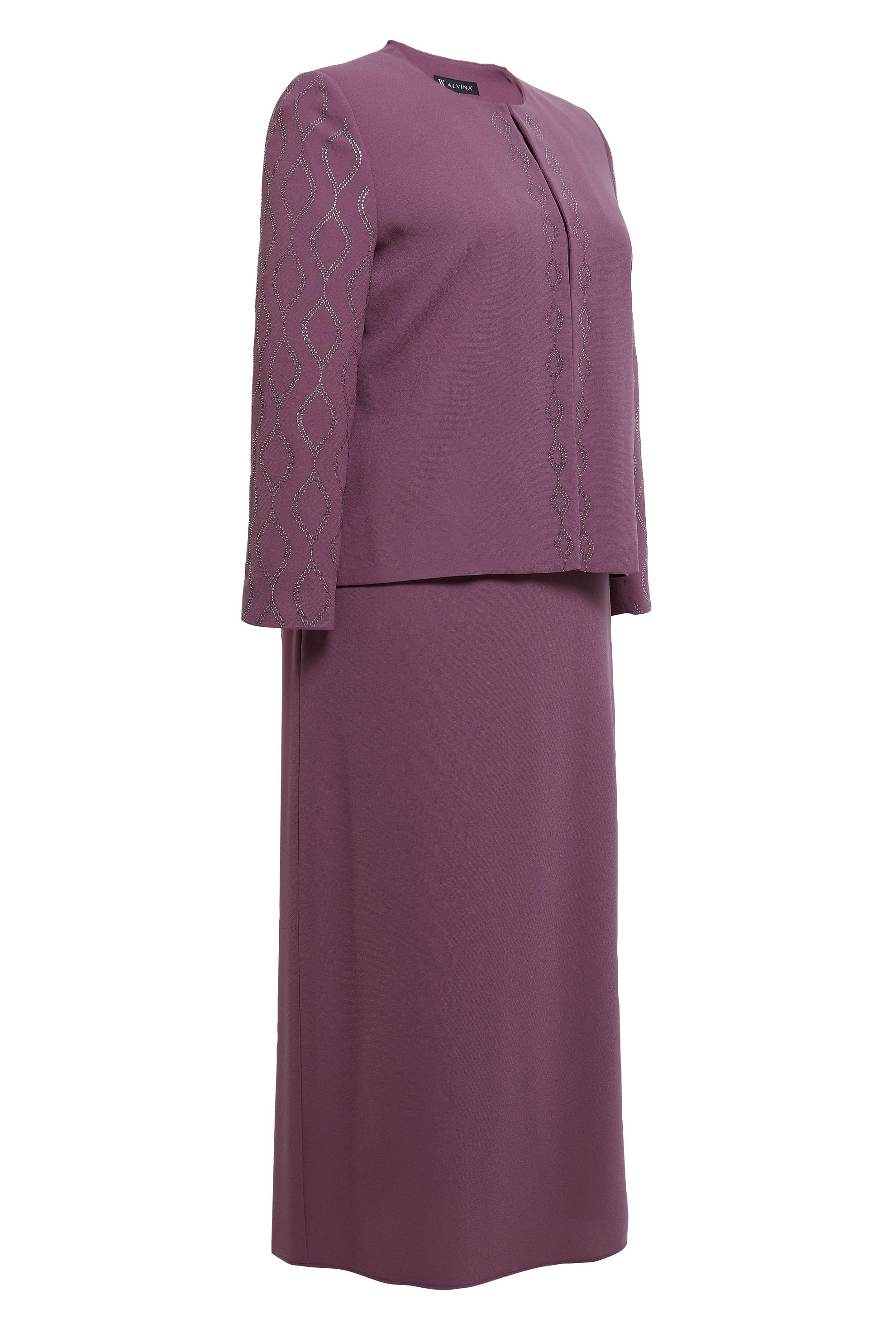 Vêtements hijab ROSE COSTUME ROBE GRANDE TAILLE 30351