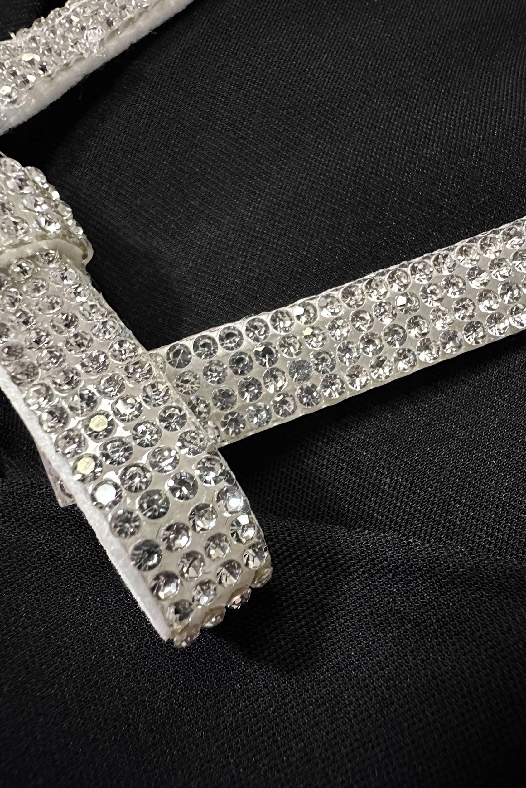 Tesettür giyim SİYAH FİYONK DETAYLI BALON KOL ETEKLİ TAKIM 43911