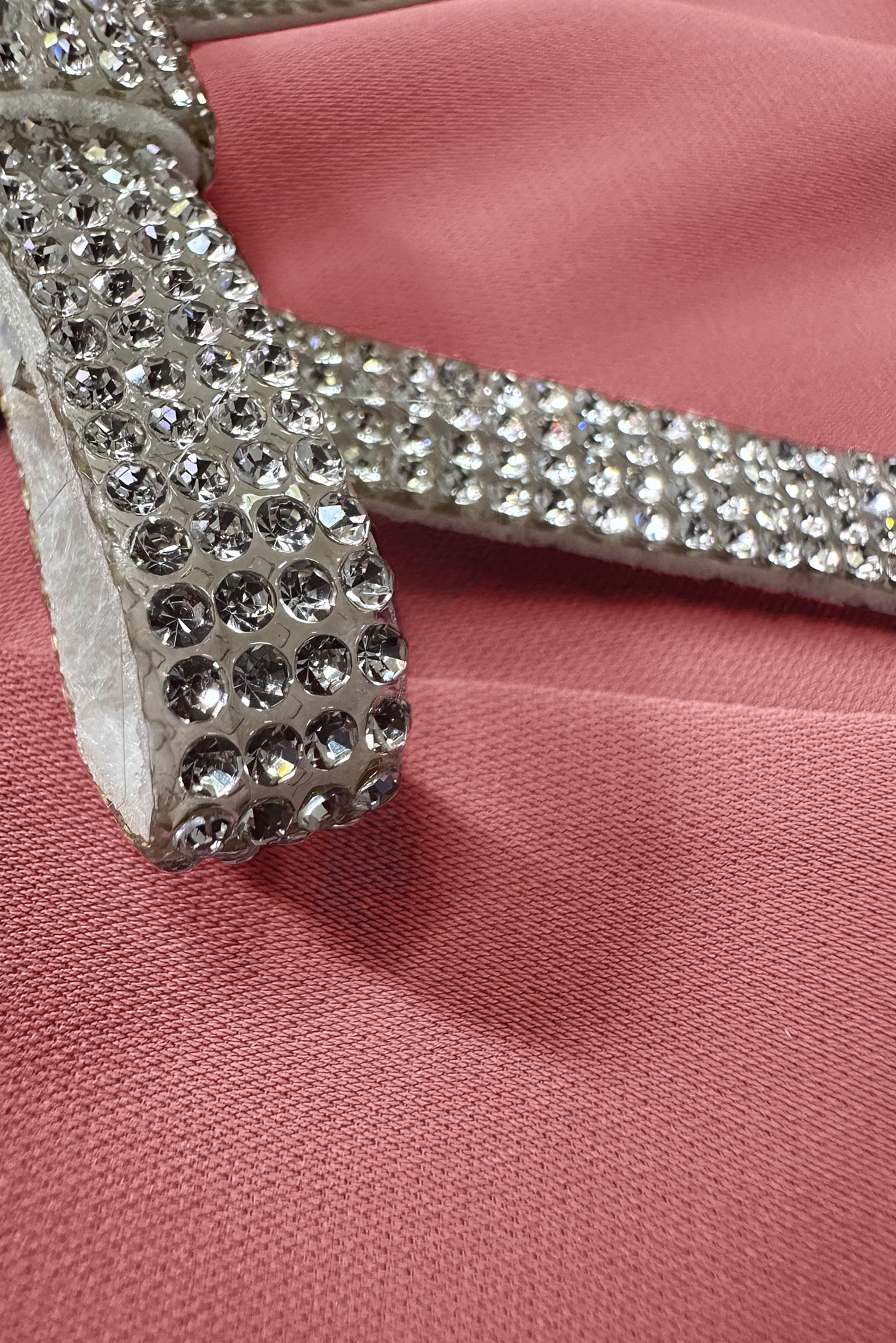 Vêtements hijab ROSE JUPE AVEC NŒUD PAPILLON ET MANCHES BALLON 43911