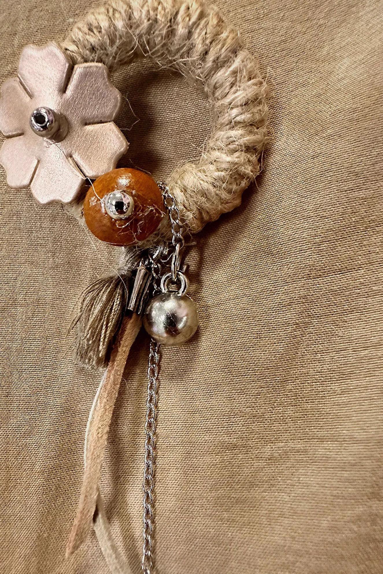 Tesettür giyim KAHVE KUŞAKLI BELİ LASTİKLİ İKİLİ PANTOLONLU TAKIM 43598