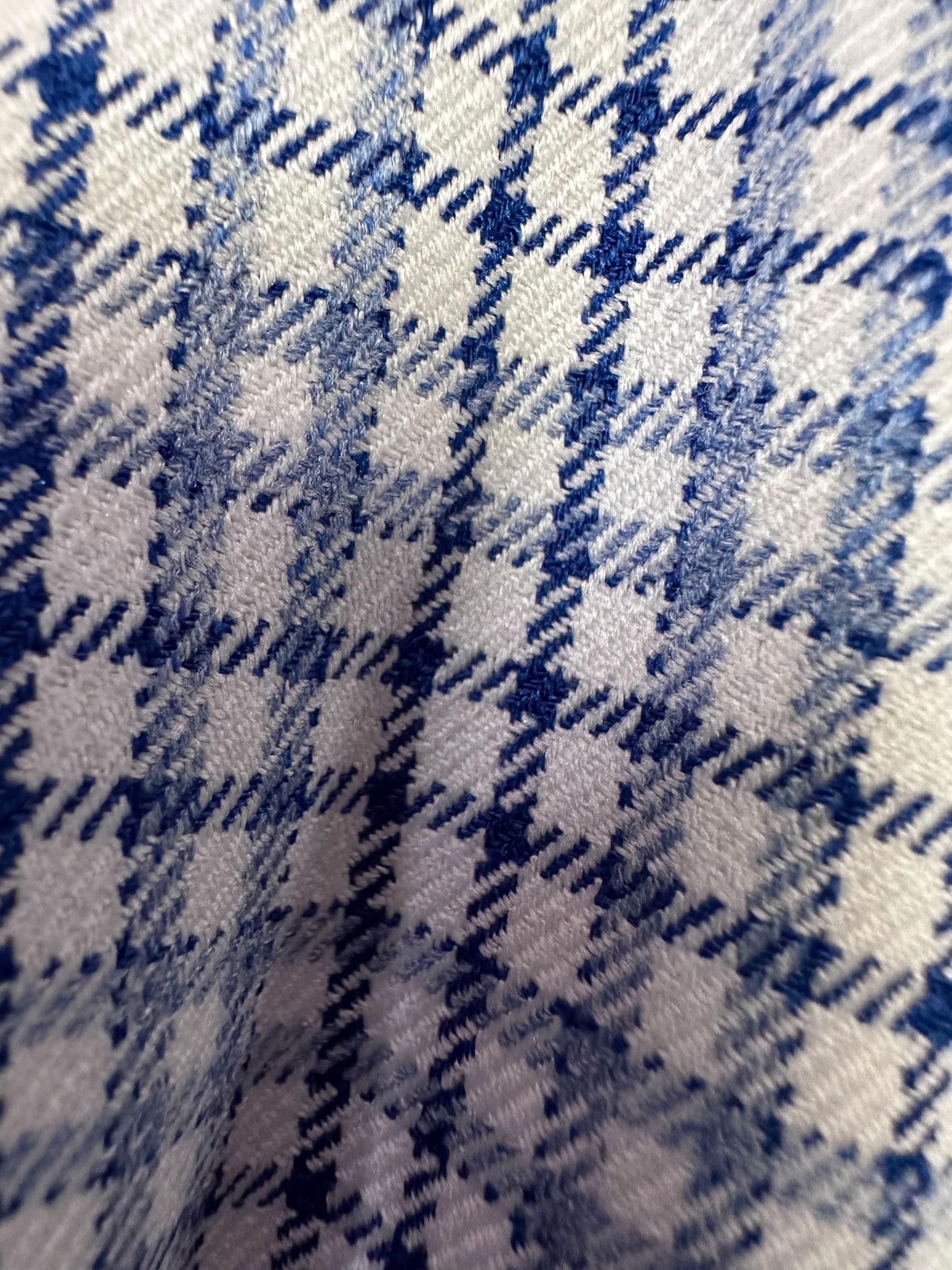 Tesettür giyim LACİVERT PÖTİKARE DESENLİ BAĞLAMA DETAYLI PANTOLONLU TAKIM 43637