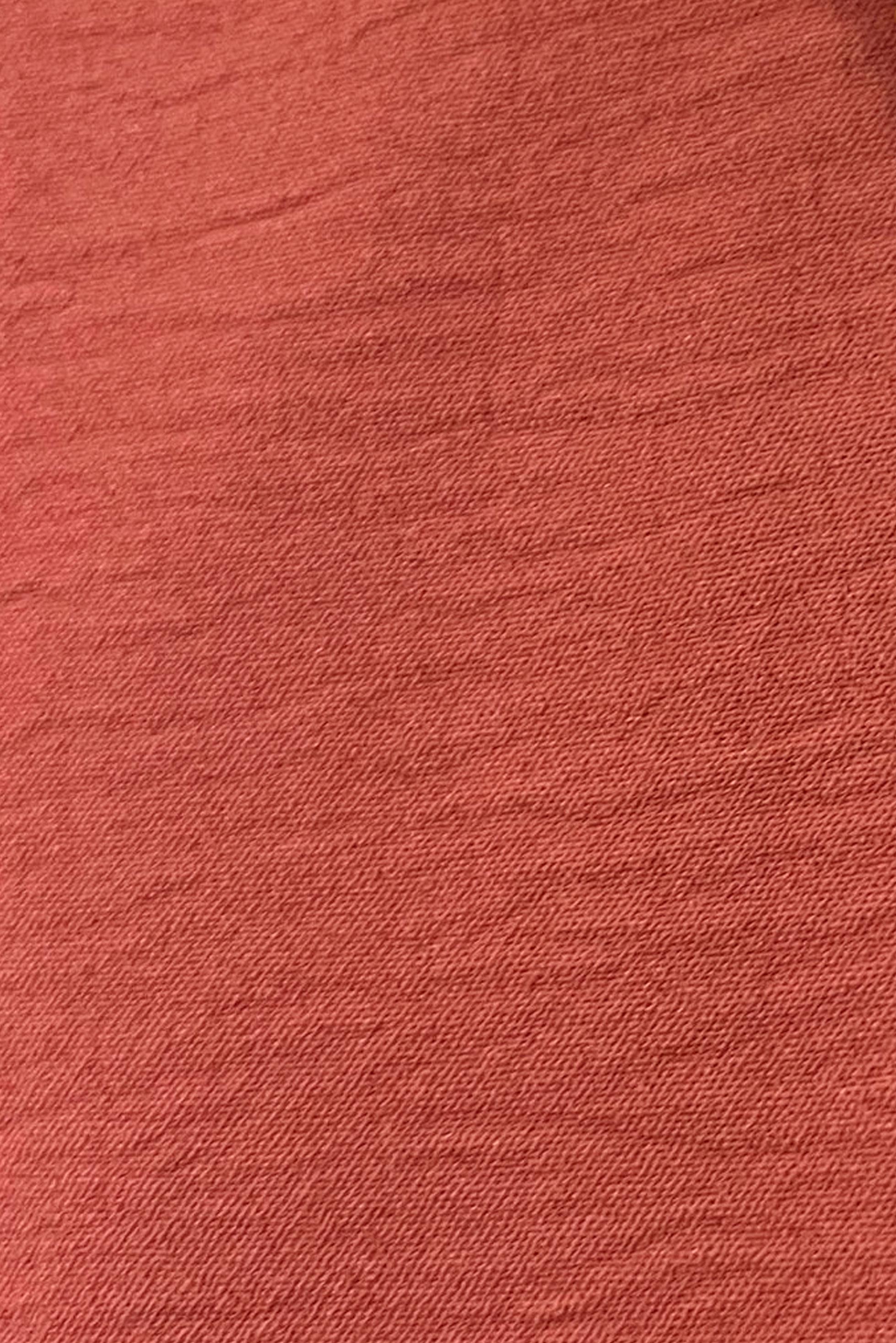 Tesettür giyim TURUNCU ZİNCİR DETAYLI BELİ LASTİKLİ PANTOLONLU TAKIM 43742