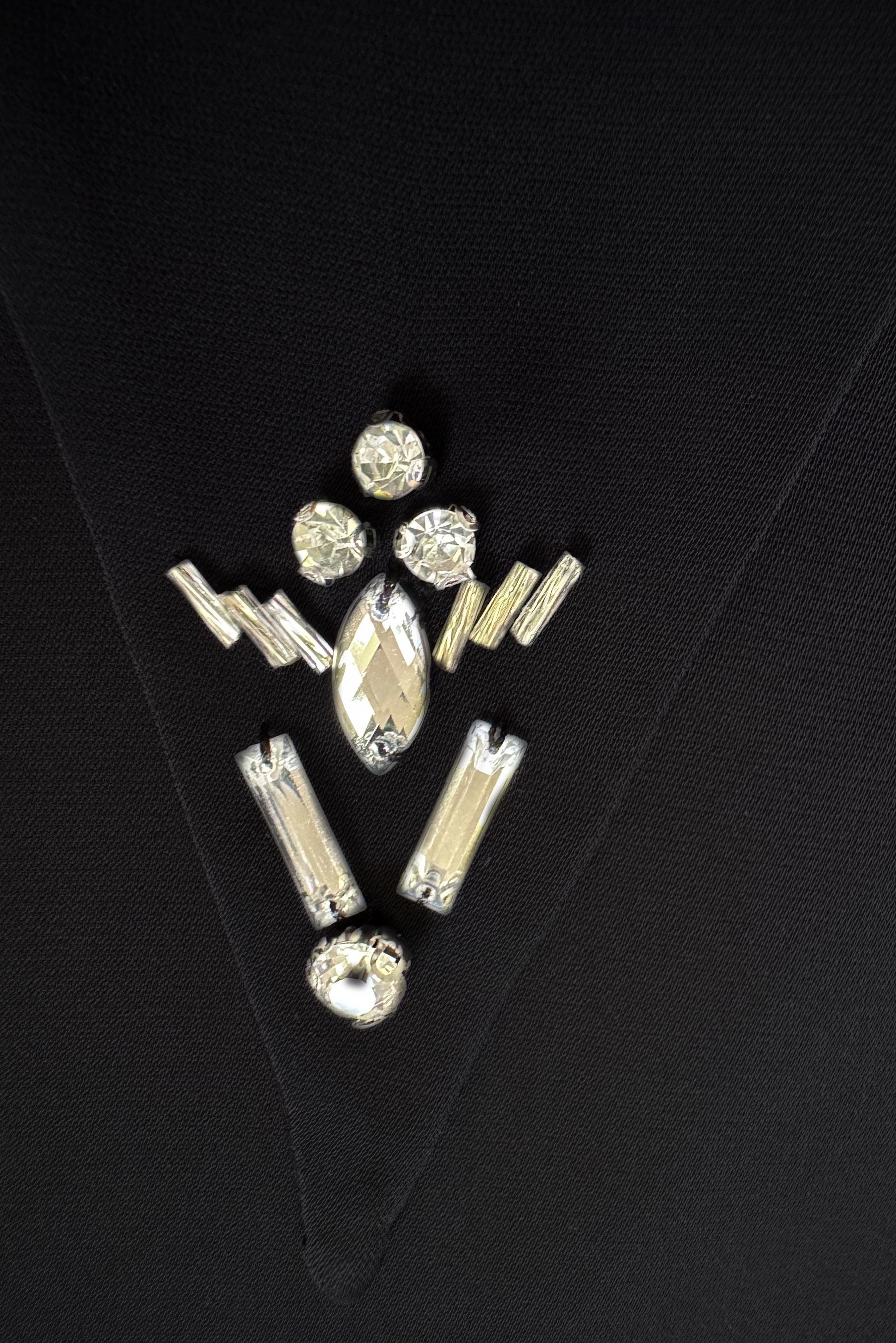 Tesettür giyim SİYAH TAŞ DETAYLI BELİ LASTİKLİ İKİLİ PANTOLONLU TAKIM 43910