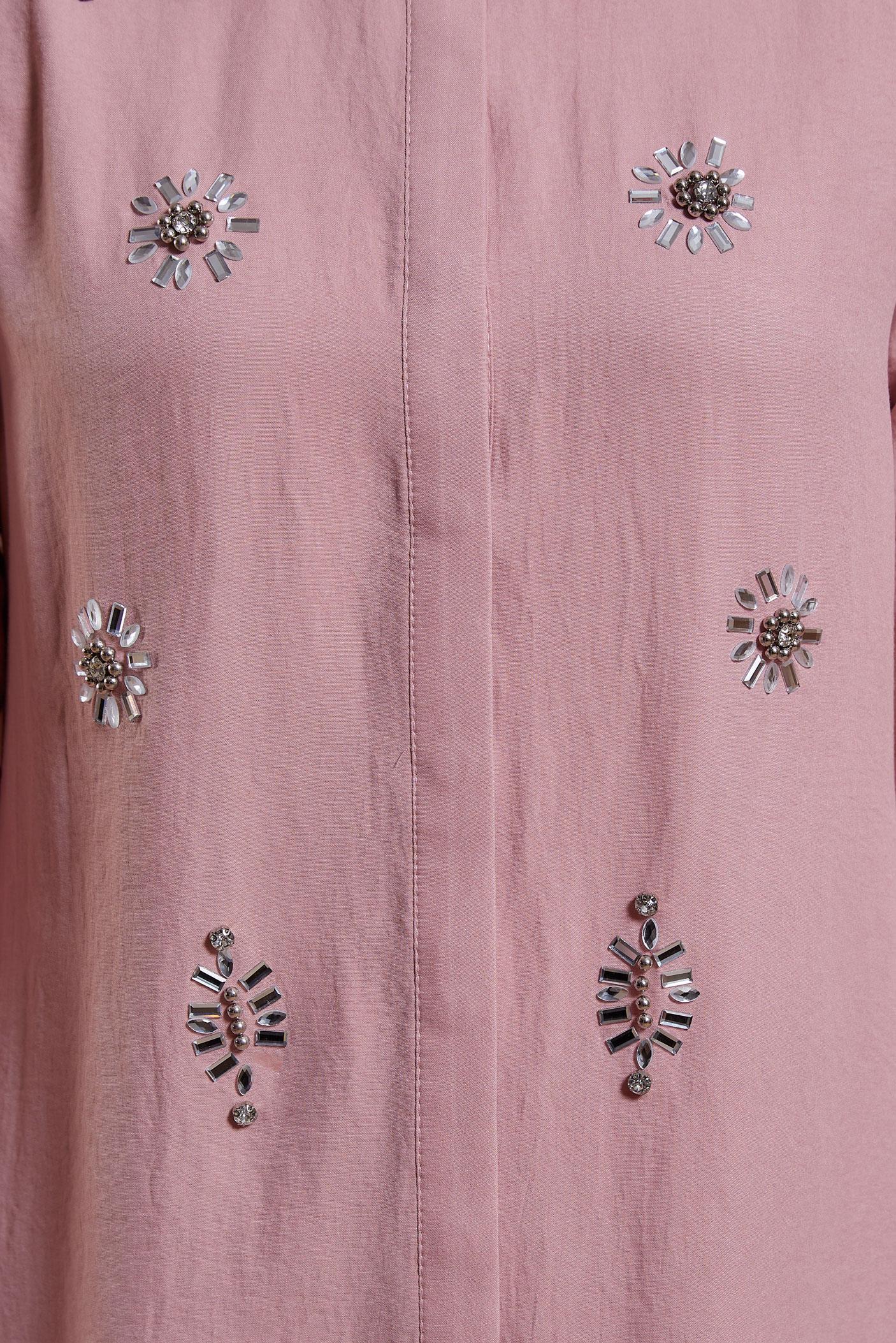 Vêtements hijab POUDRE TAILLEUR PANTALON AVEC GEMME 43935