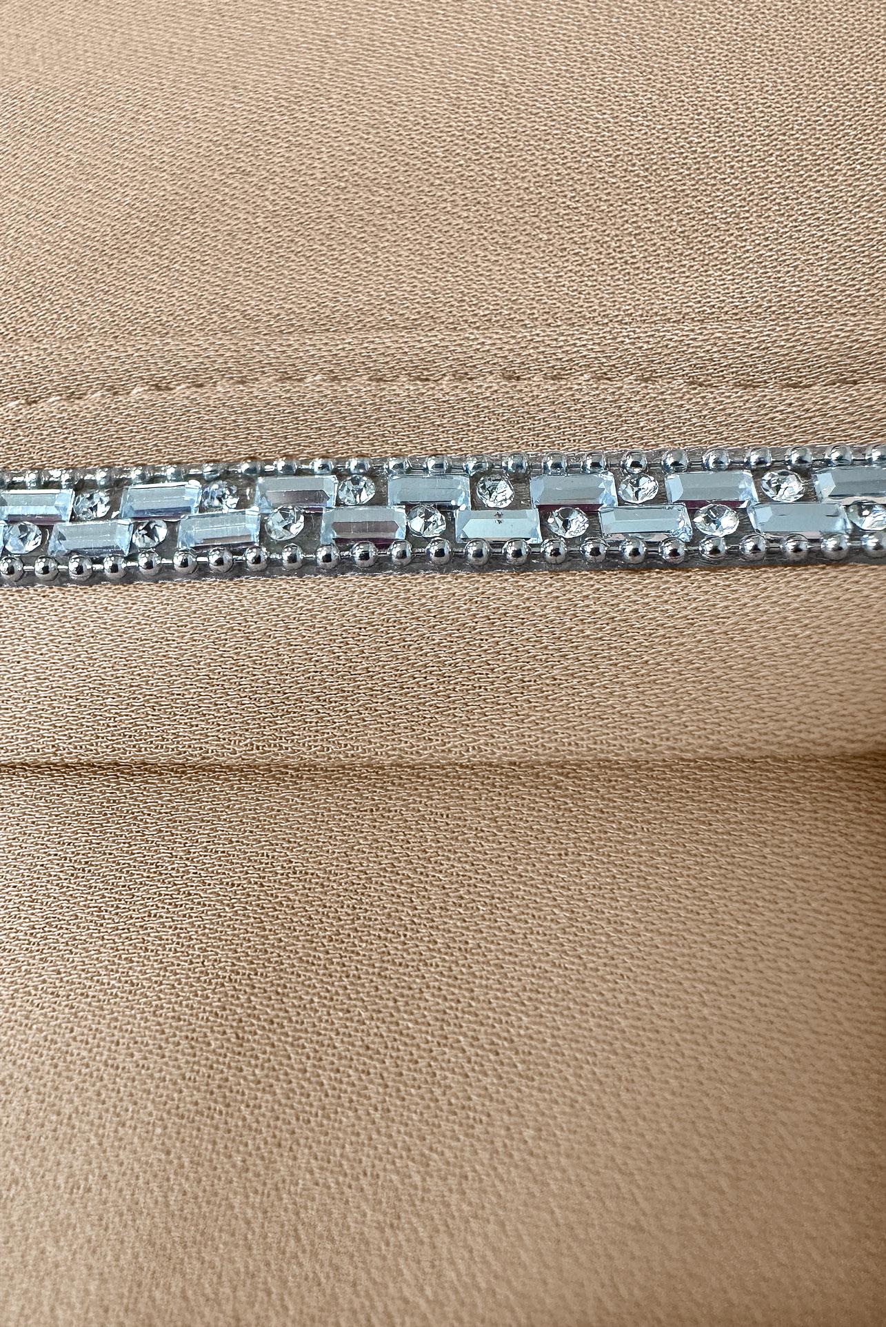 Tesettür giyim BEJ KAPÜŞONLU BÜYÜK BEDEN TUNİK 20392