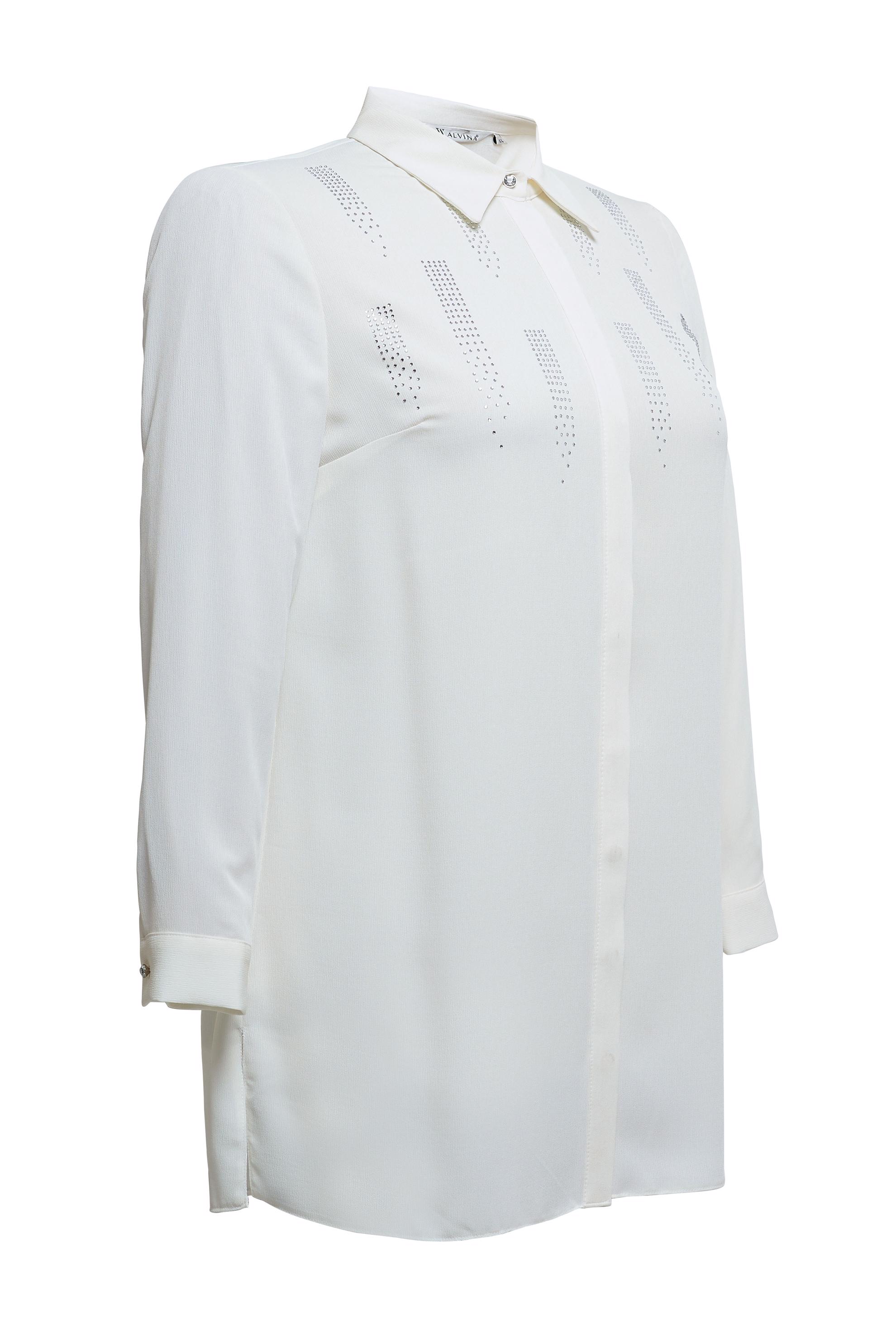 Tesettür giyim BEYAZ TAŞLI BÜYÜK BEDEN TUNİK 20397