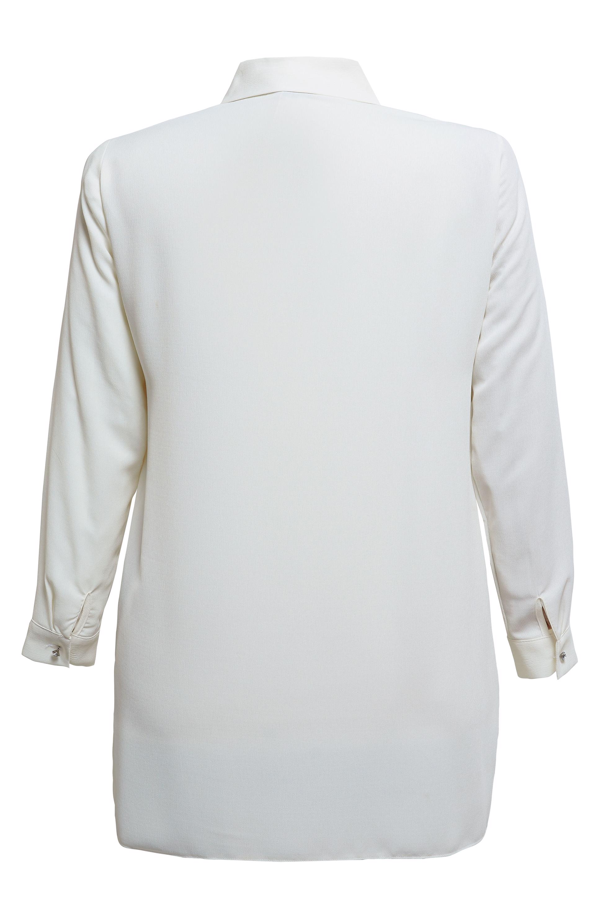 Tesettür giyim BEYAZ TAŞLI BÜYÜK BEDEN TUNİK 20397