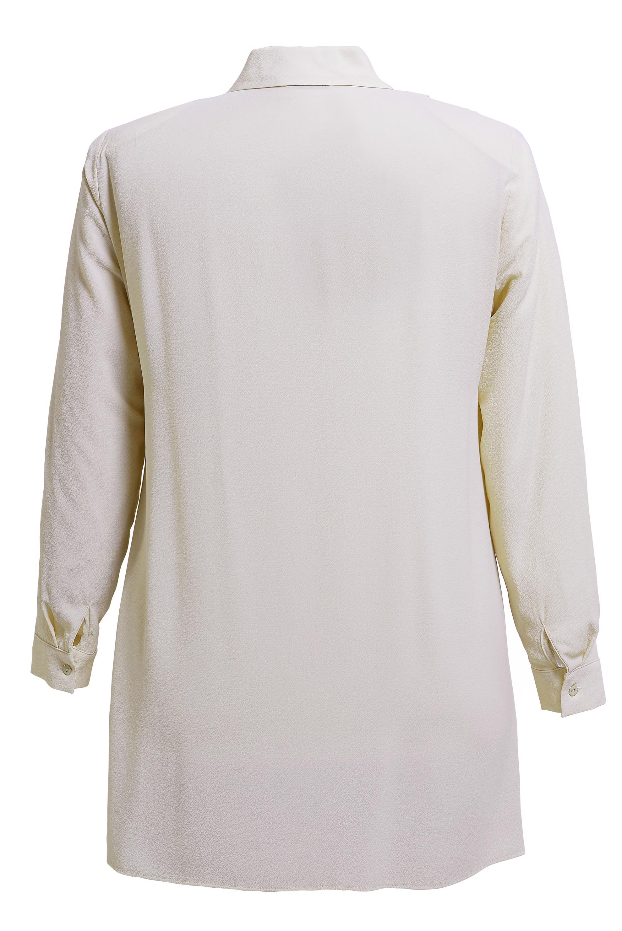 Vêtements hijab BEIGE TUNIQUE GRANDE TAILLE DÉTAILLÉE À PLISSÉS 20401