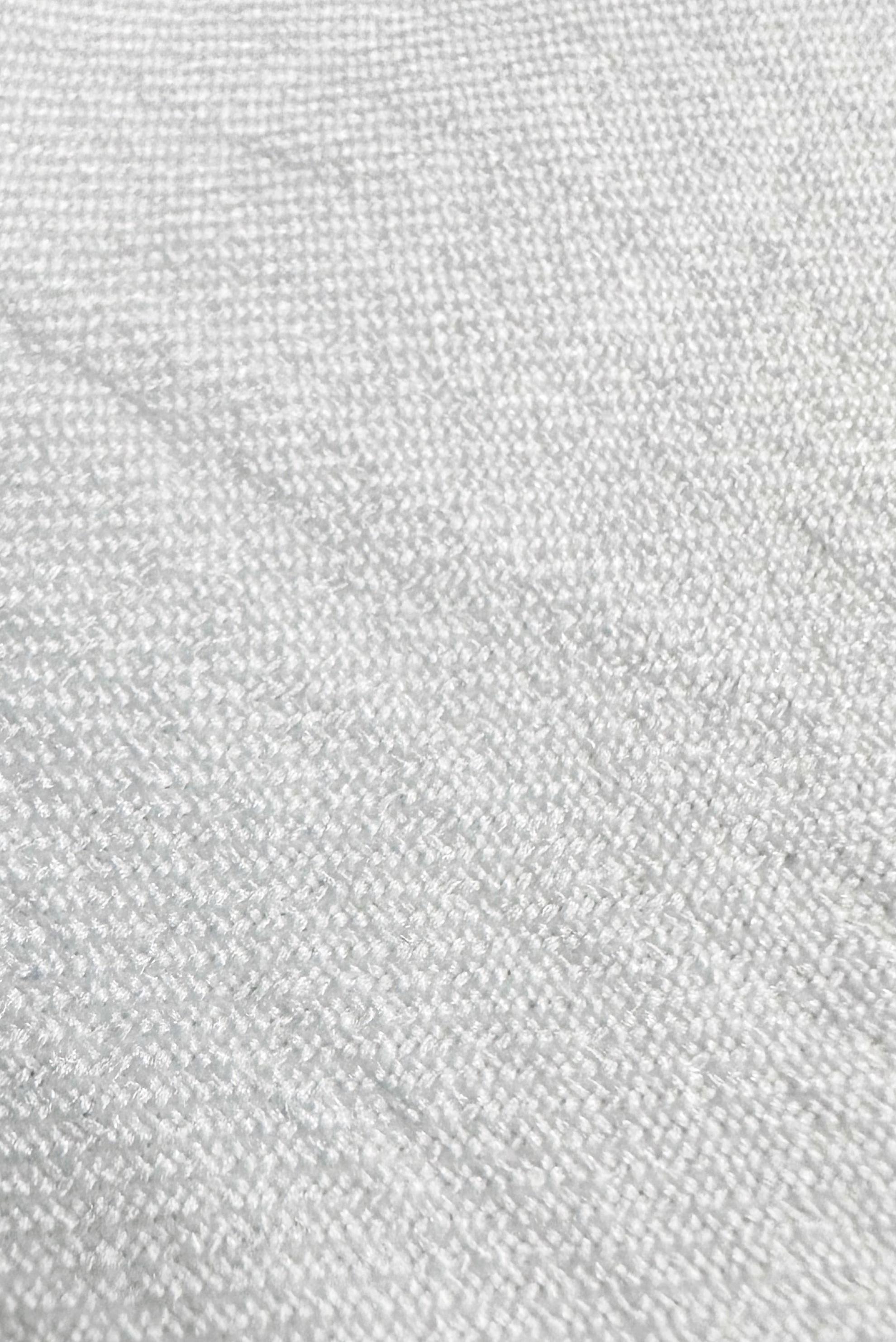 Tesettür giyim BEYAZ YANI YIRTMAÇLI GÖMLEK YAKA UZUN TUNİK 43549-1